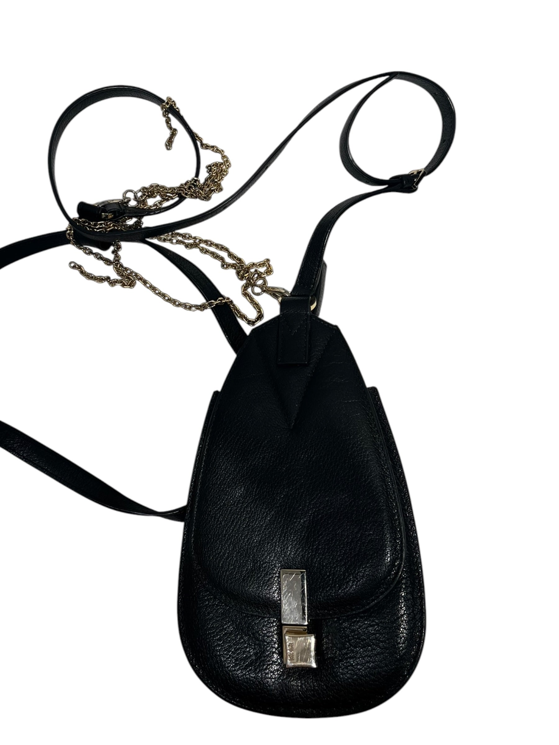 MCM/Backpack/Leather/BLK/Small Leather Backpack view 1