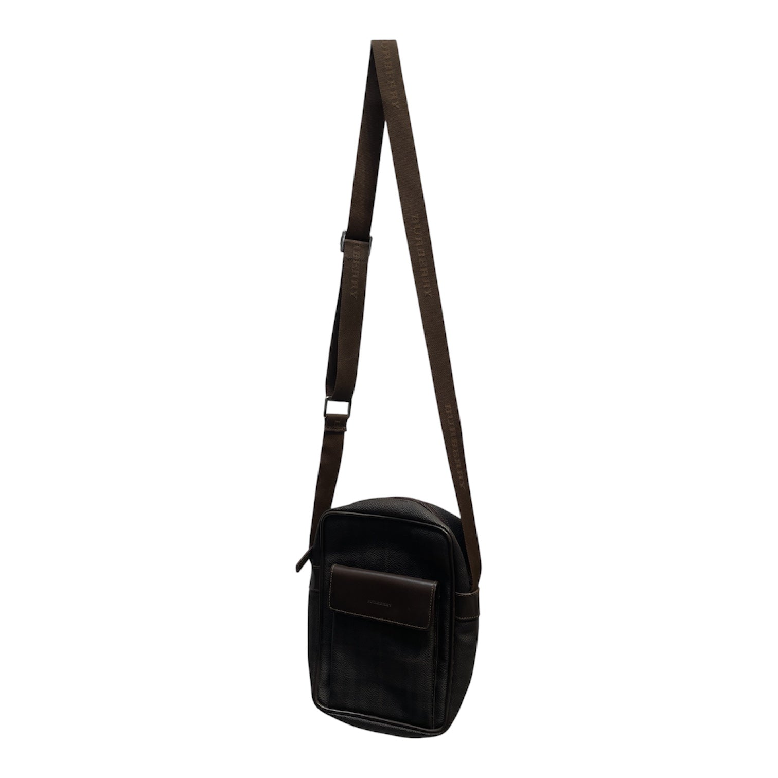 BURBERRY/Pouch/Plaid/Leather/BRW/ view 1