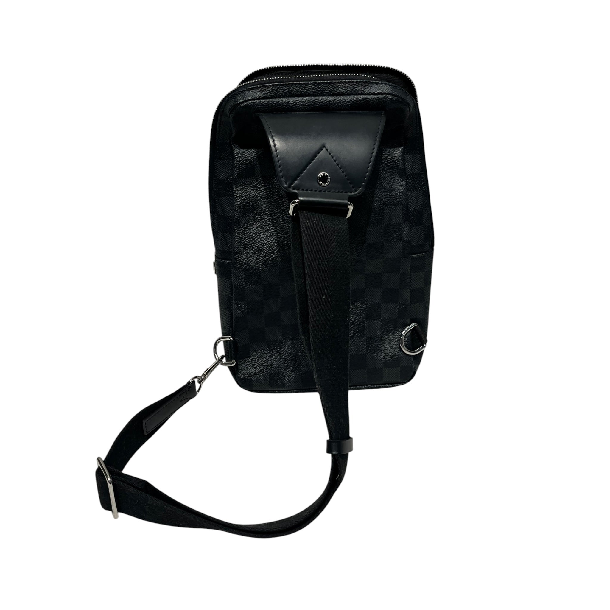 LOUIS VUITTON/Cross Body Bag/Monogram/Leather/BLK/N41719 view 2