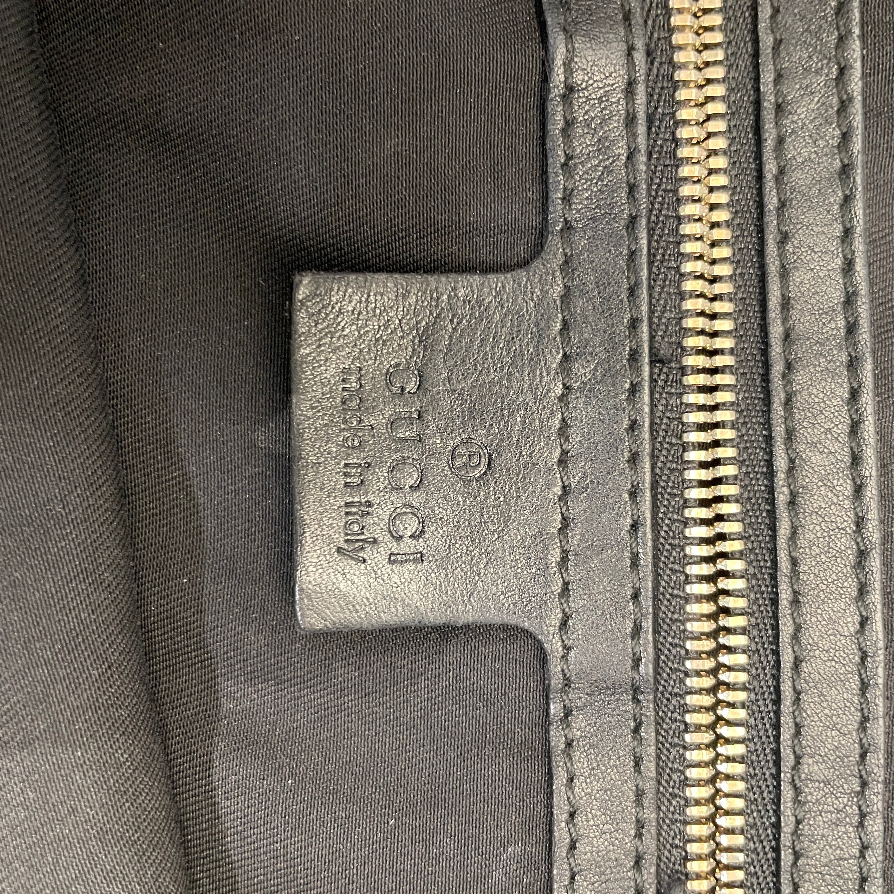 GUCCI/Bag/Monogram/Leather/BLK/pelham studded shoulder bag view 4