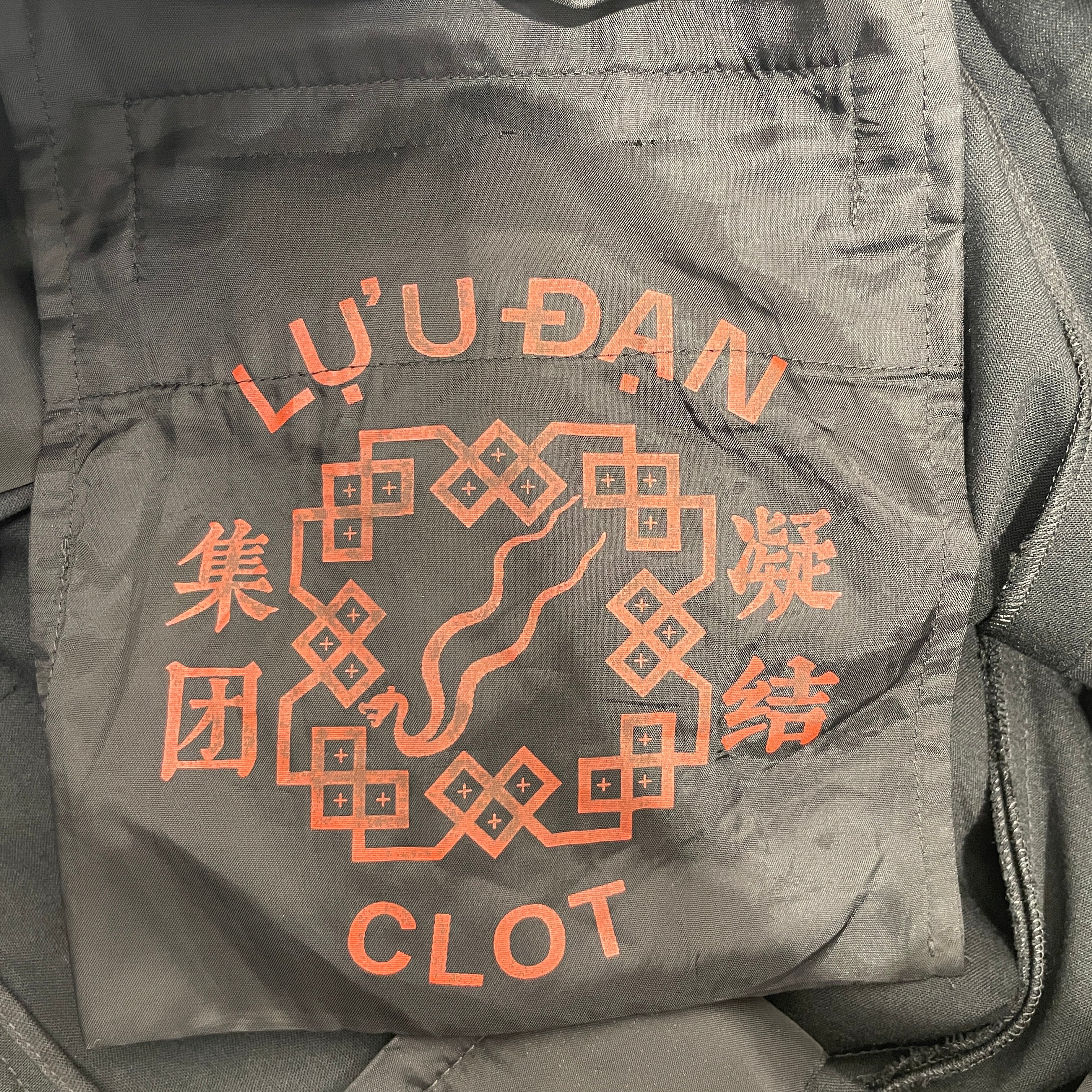 CLOT(CLOTAPPAREL)/LU'U DAN/Slacks/52/Cotton/BLK/ view 3