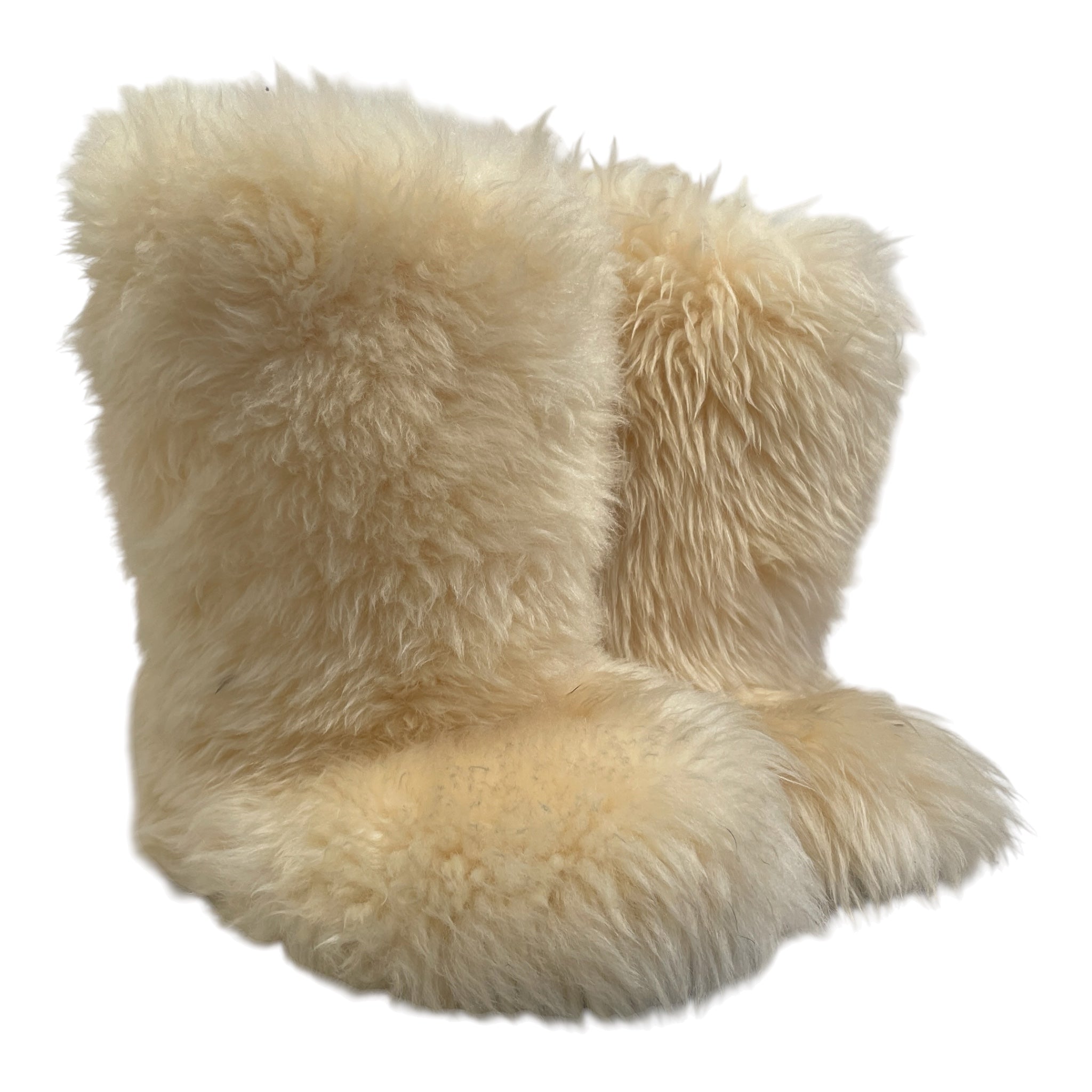 UGG australia/Boots/US 7/Cotton/CRM/fluff momma view 1