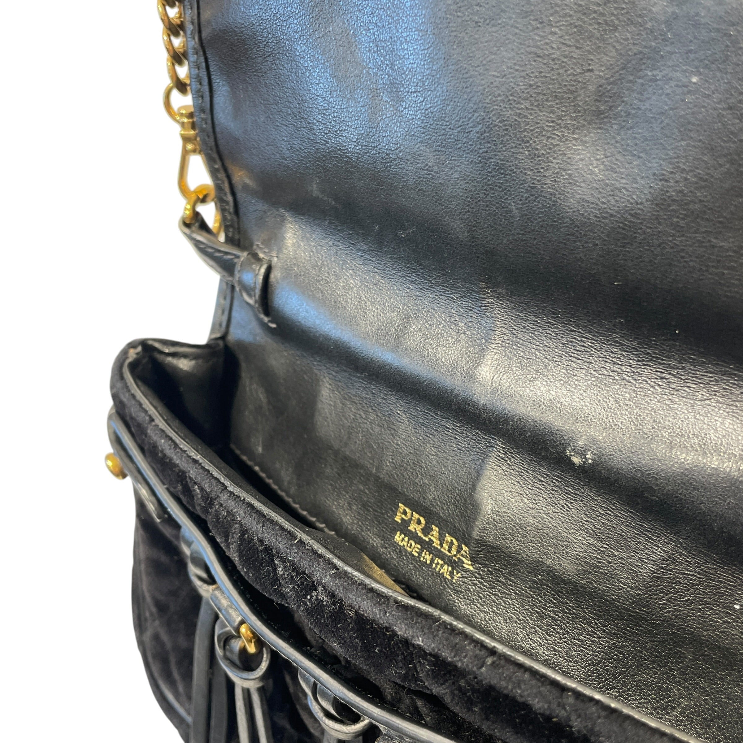 PRADA/Bag/BLK/VELLUTO IPUNTU QUILT VELVET view 6