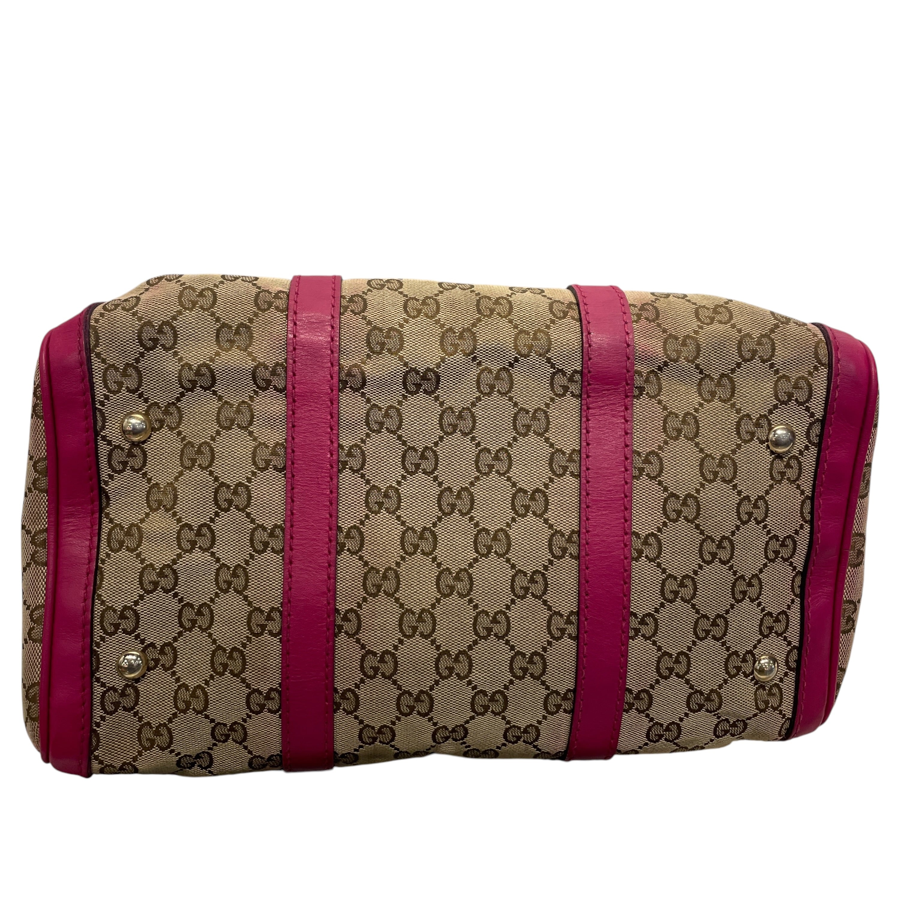 GUCCI/Hand Bag/Monogram/Cotton/PNK/joy boston view 3