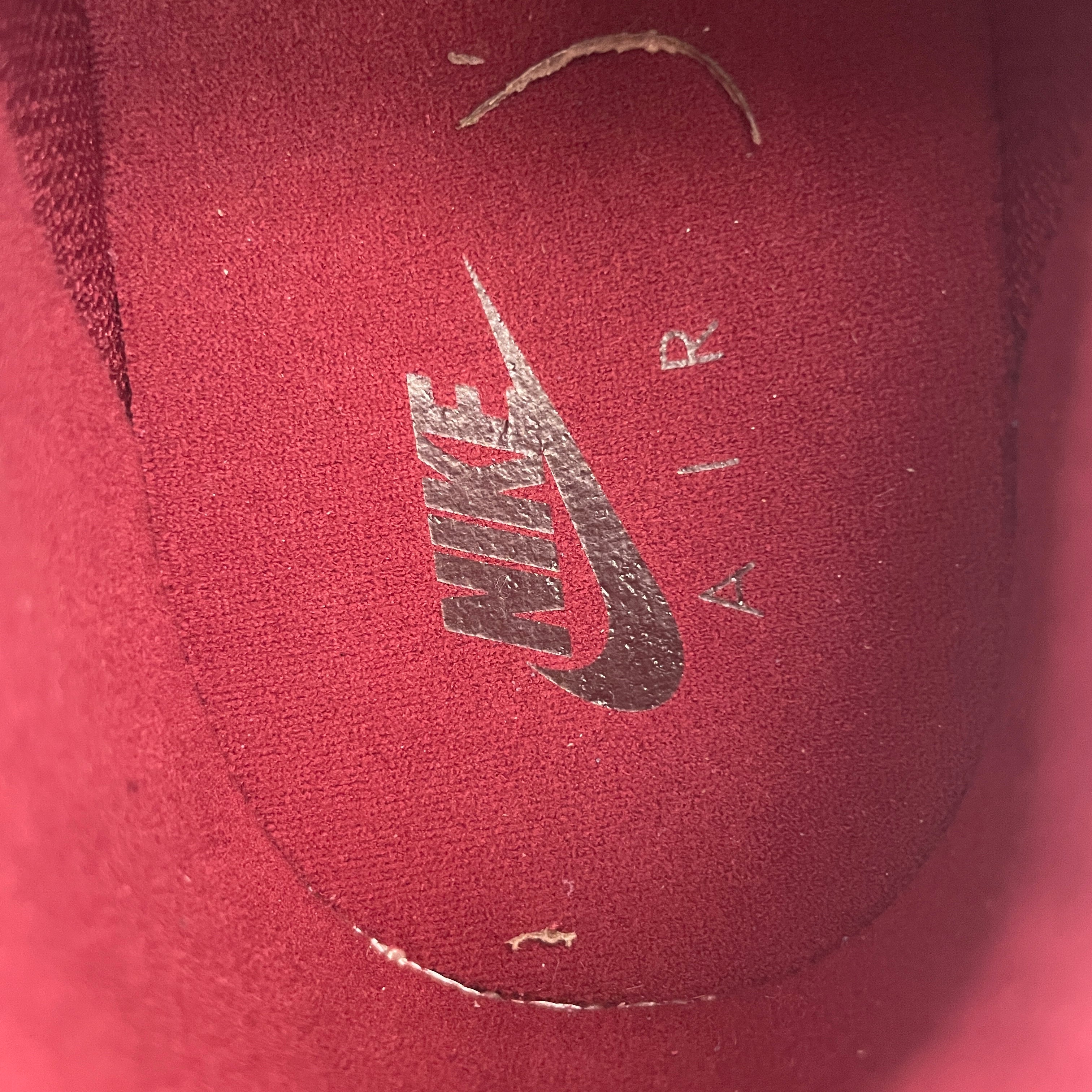 NIKE/Low-Sneakers/US 10/Suede/BRD/U-Tip/NIKE AIR FORCE 1 TEAM RED view 3