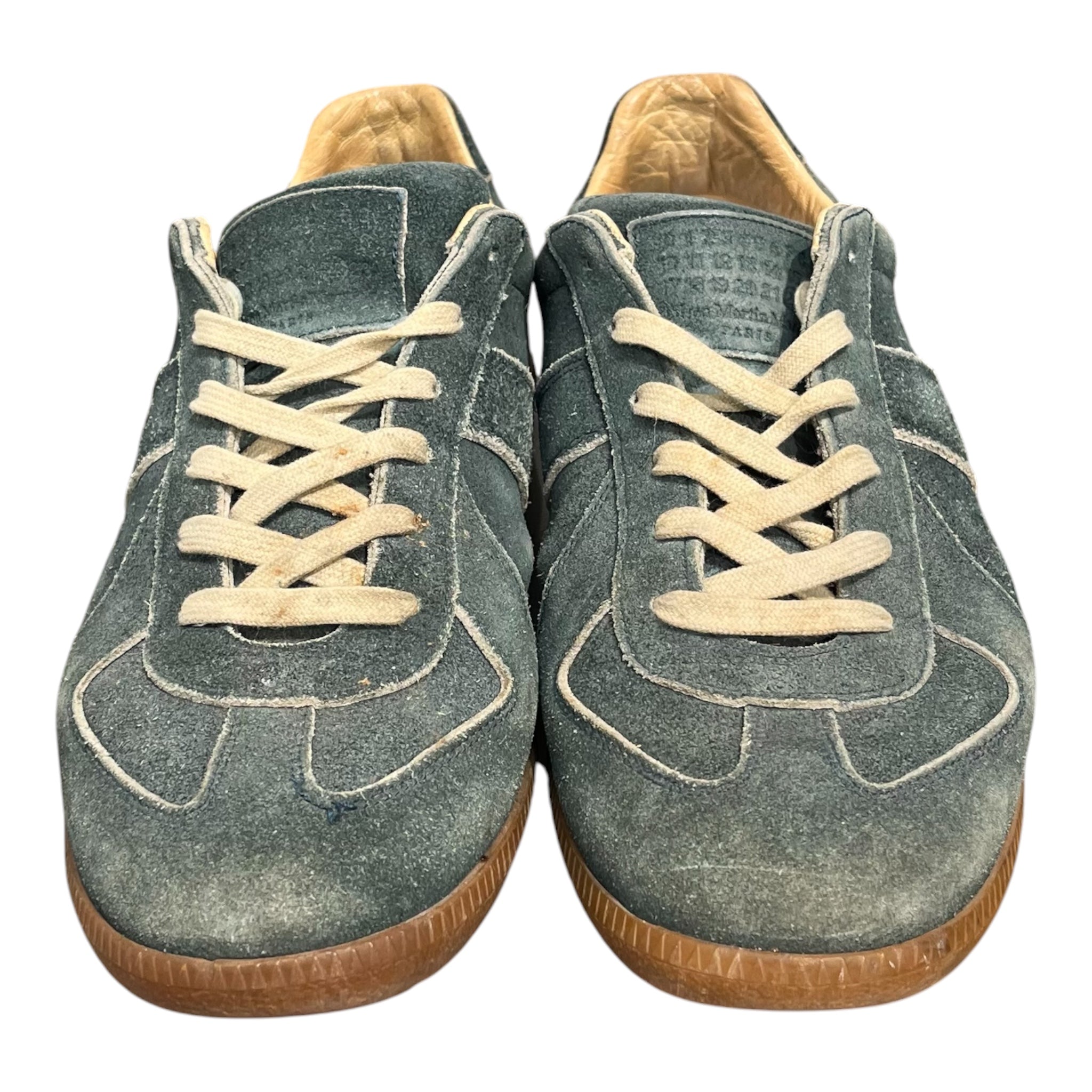 Maison Margiela/Low-Sneakers/EU 42/Suede/GRN/REPLICA 22 CLASSIC GUM SOLE view 5