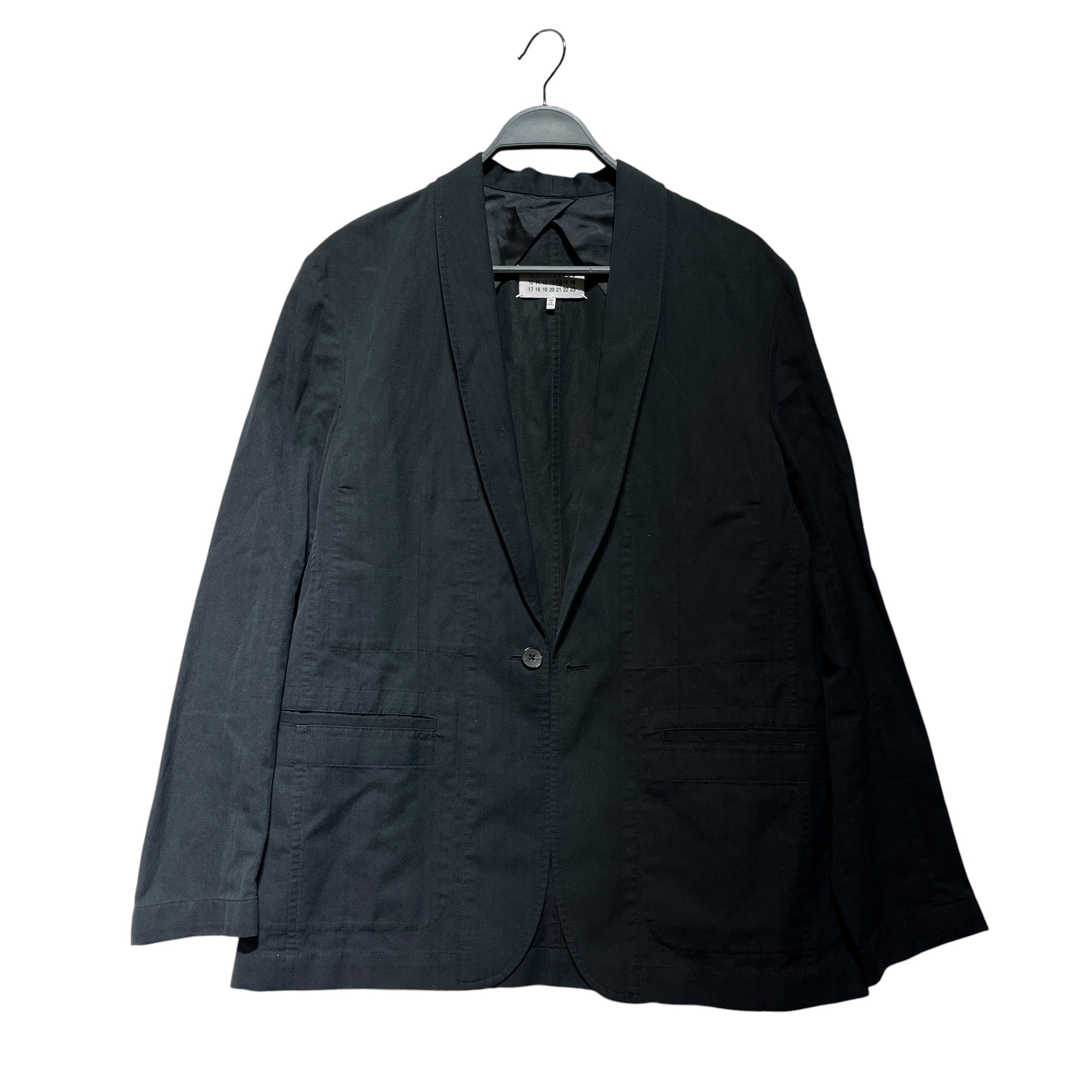 Maison Margiela/Tailored Jkt/44/Wool/BLK/SINGLE BUTTON view 1