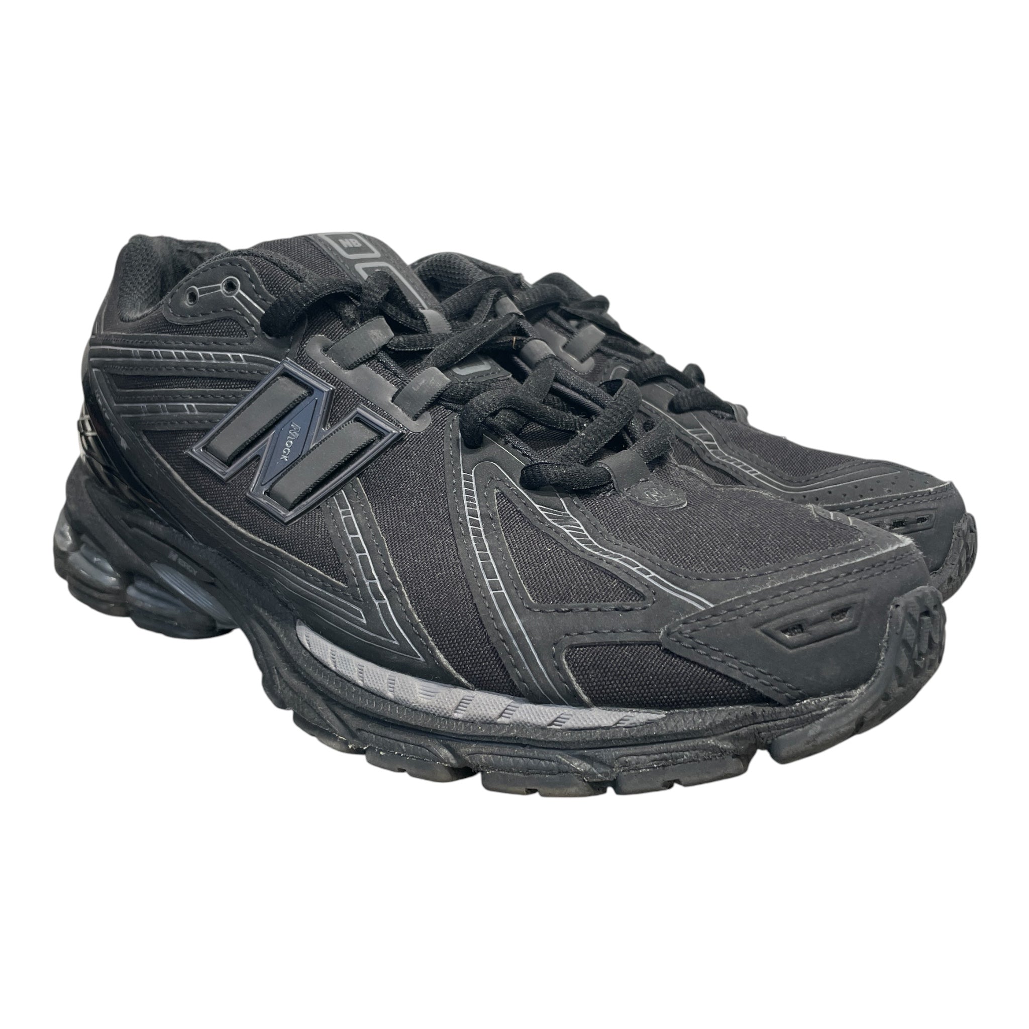 NEW BALANCE/Low-Sneakers/US 10.5/Polyester/BLK/triple1906 view 1
