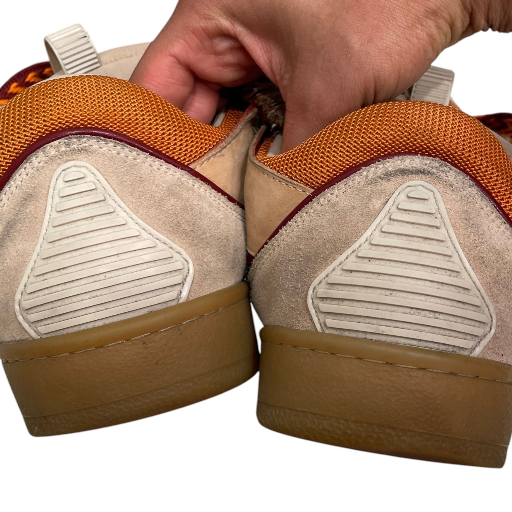 LANVIN/Low-Sneakers/EU 41/Cotton/ORN/ view 6