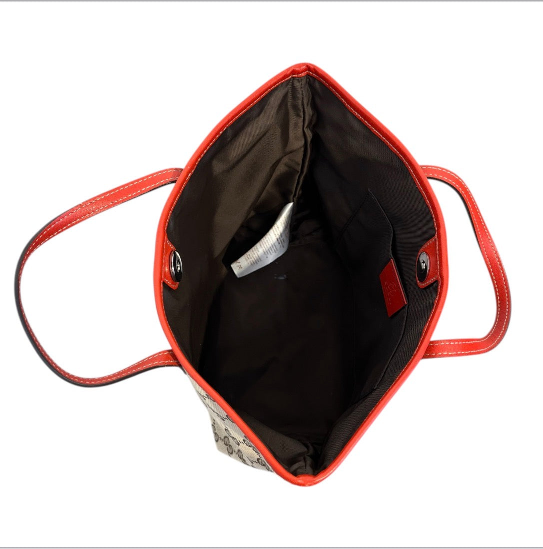 GUCCI/Hand Bag/Monogram/Leather/BEG/CANVAS ZOO PARROT view 5