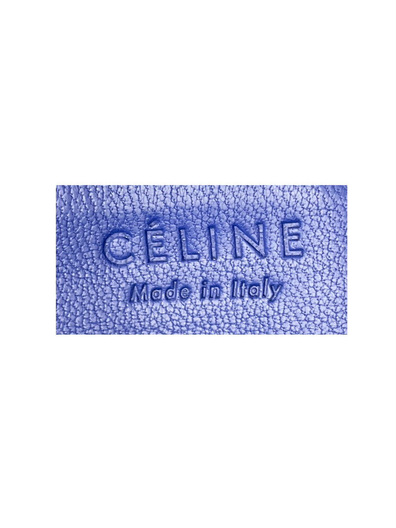 CELINE/Cross Body Bag/M/Leather/BLU/