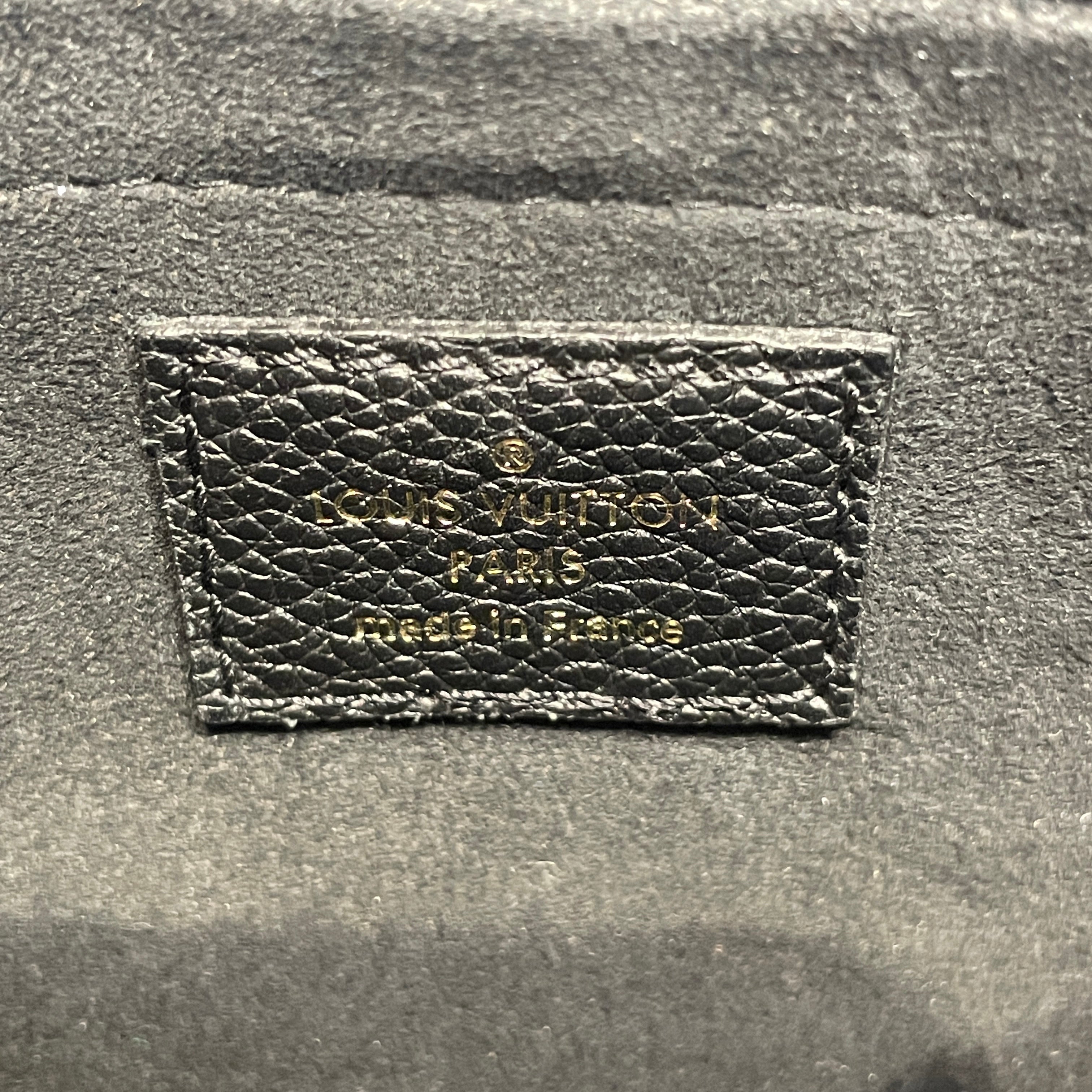 LOUIS VUITTON/Cross Body Bag/Monogram/Leather/BLK/MULTI POUCHETTE view 6