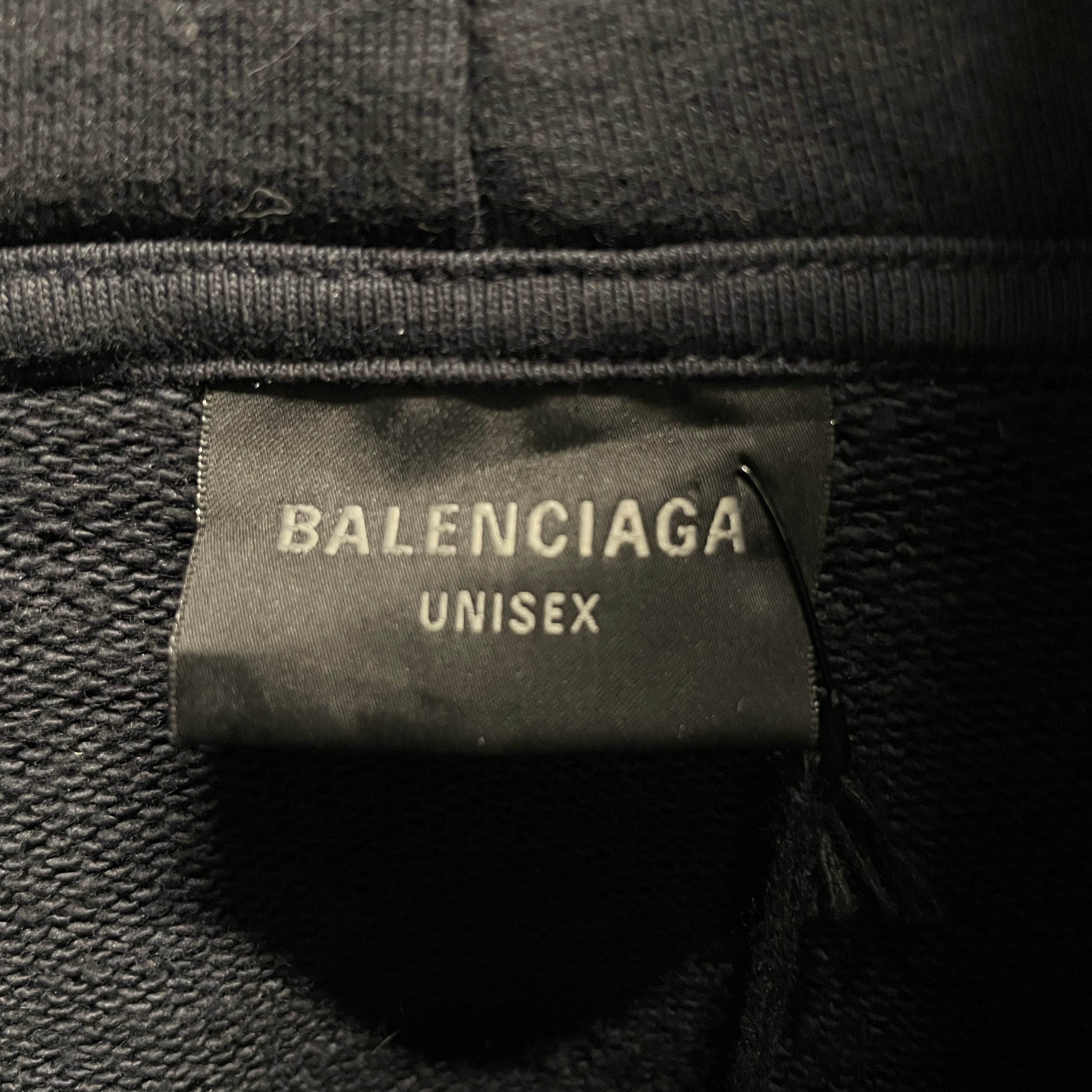 BALENCIAGA/Hoodie/L/Cotton/BLK/KEEP CALM AND WEAR THIS HOODIE view 3