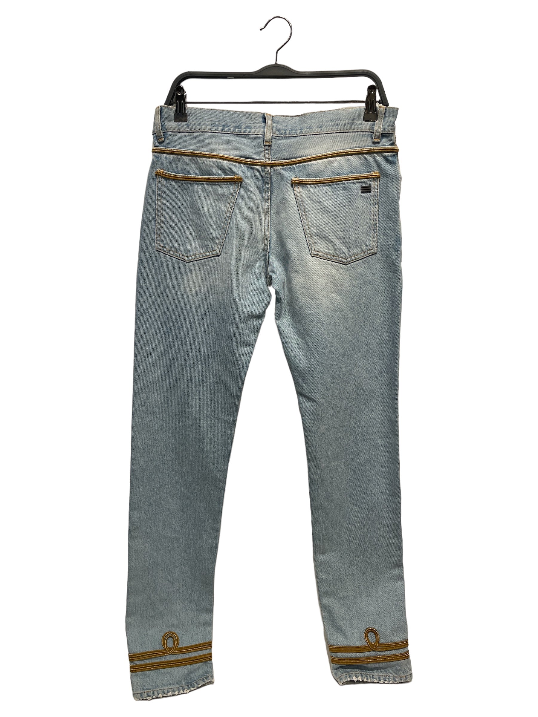 Palm Angels/Skinny Pants/31/Denim/IDG/ view 2