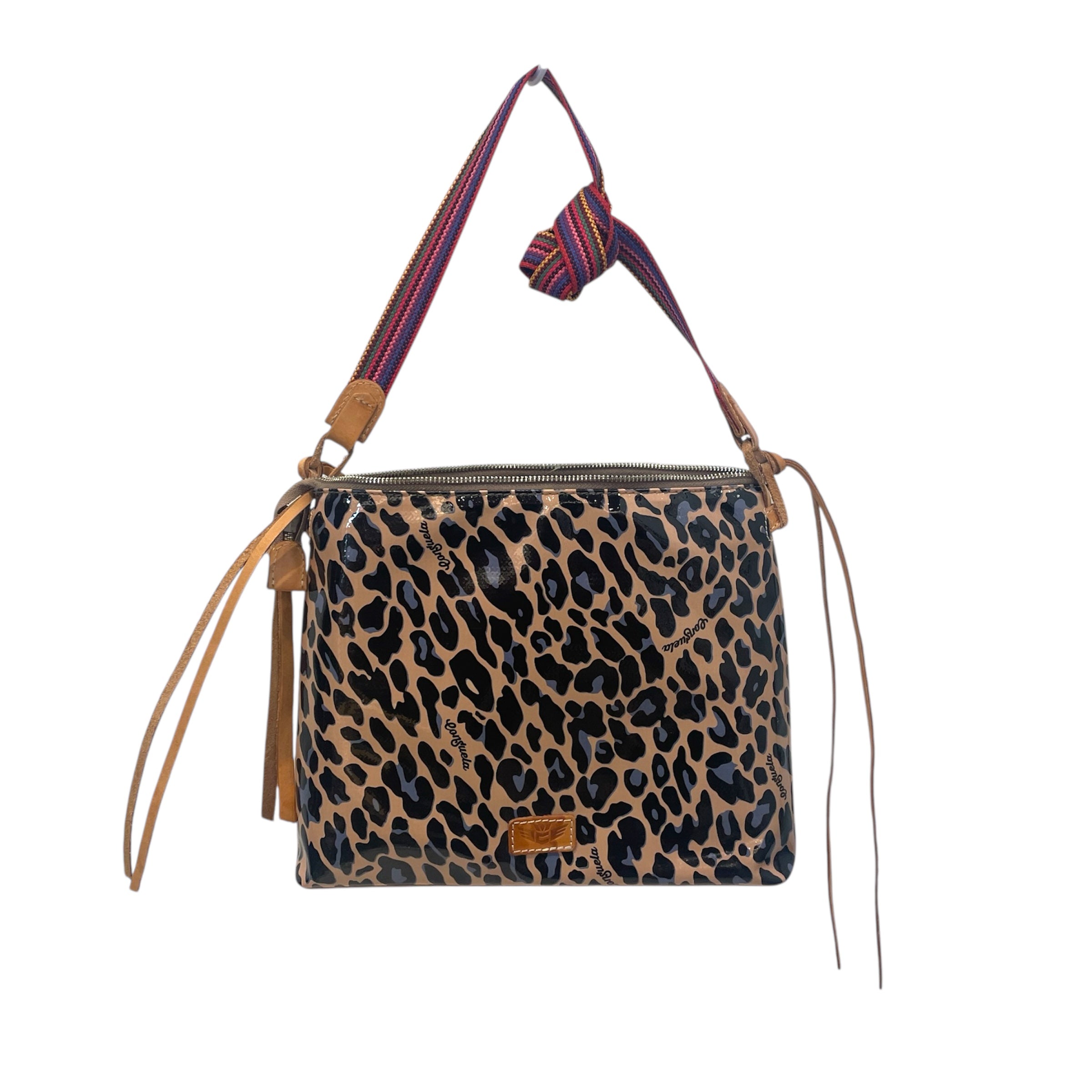 consuelo/Cross Body Bag/Leopard/BEG/ view 2
