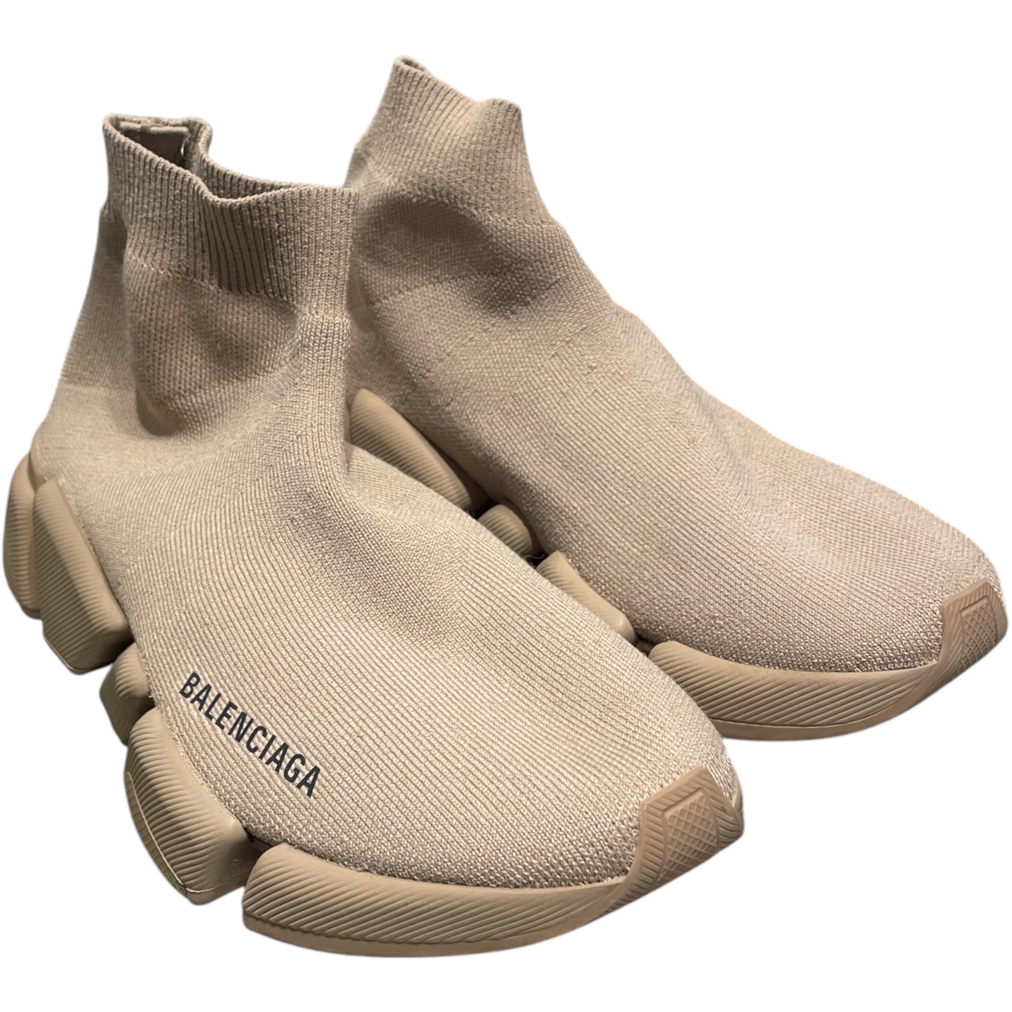 BALENCIAGA/Hi-Sneakers/EU 37/BEG/Speed Trainers view 1