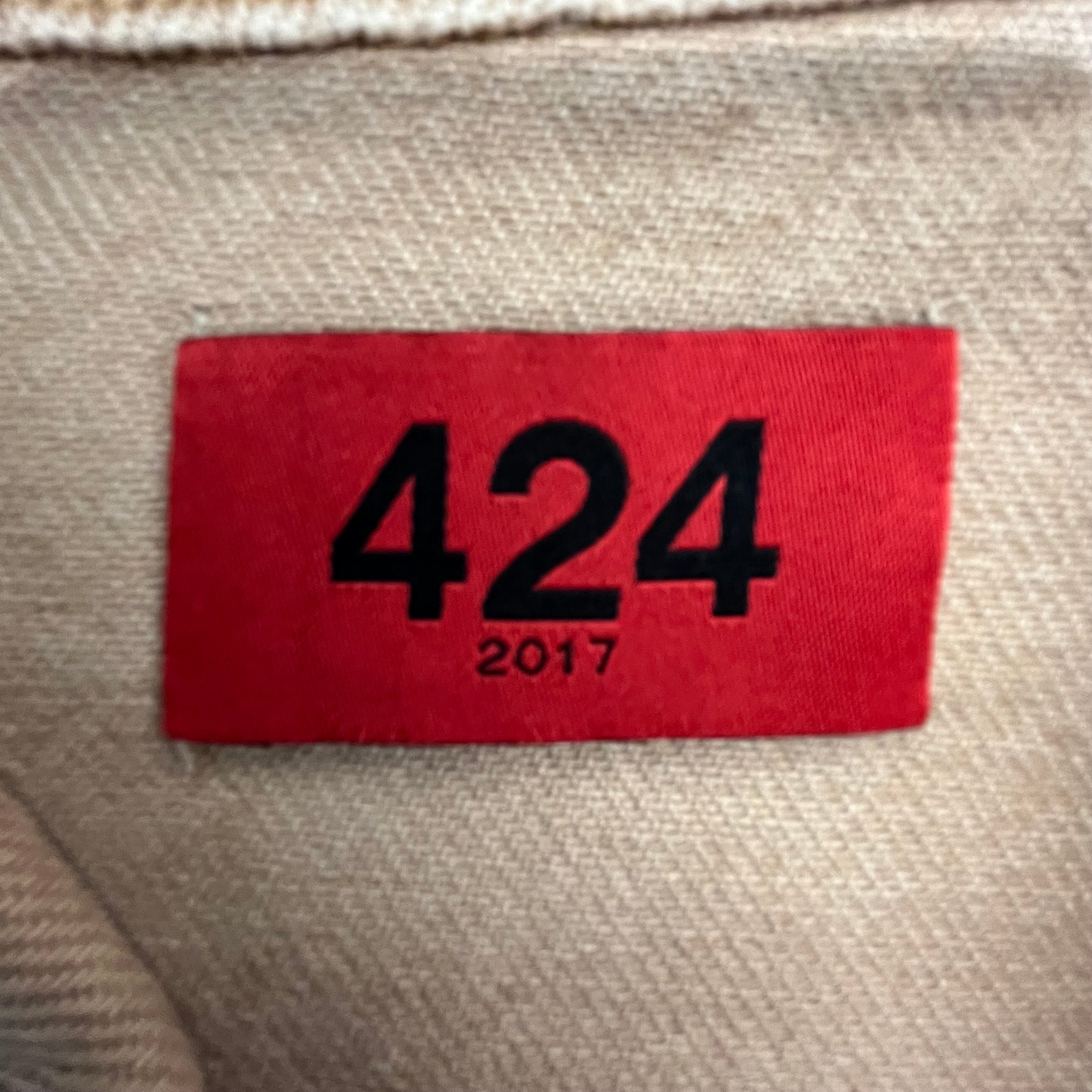 424(FourTwoFour)/Jacket/M/Beige/Cotton/ view 3