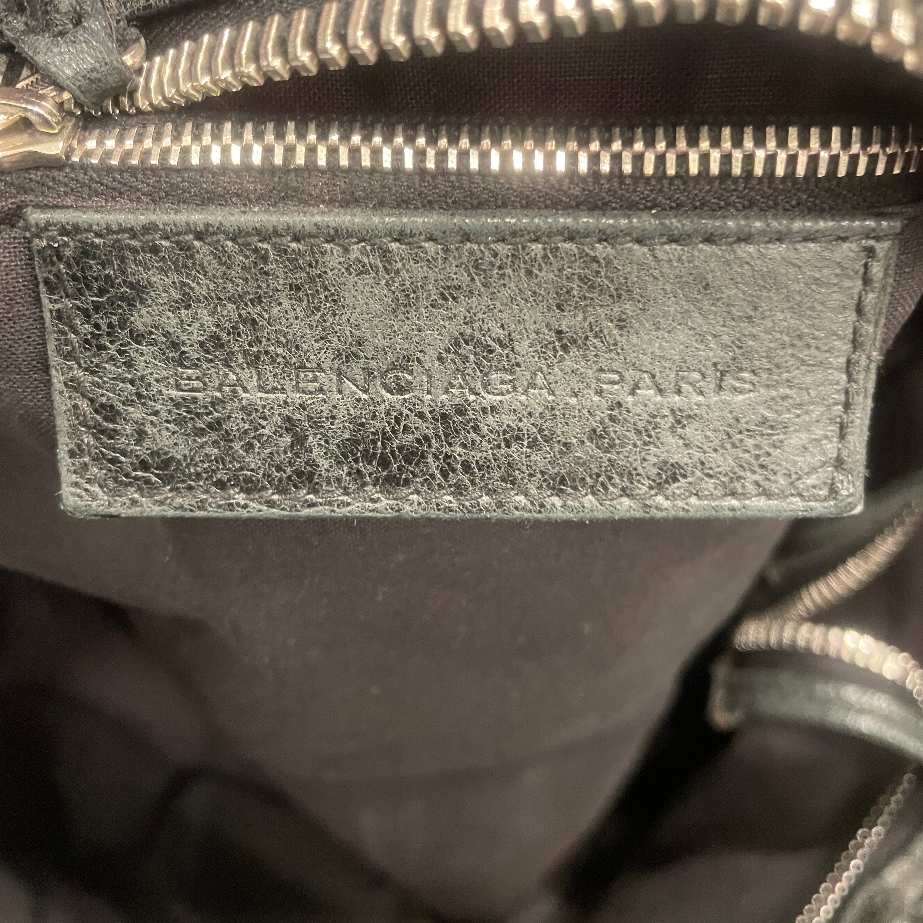 BALENCIAGA/Hand Bag/Lambskin/BLK/CITY BAG/MOTORCYCLE/LAMBSKIN view 5