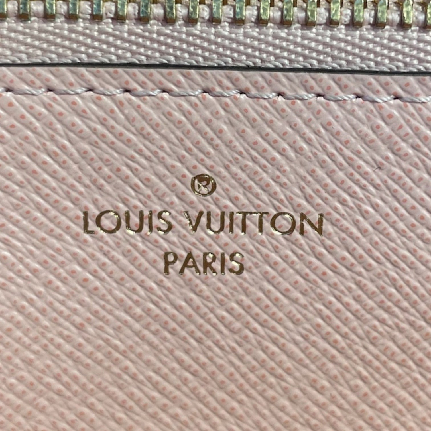 LOUIS VUITTON/Wallet/Monogram/Leather/BRW/L's/PNK ZIPPER WALLET INSIDE view 6