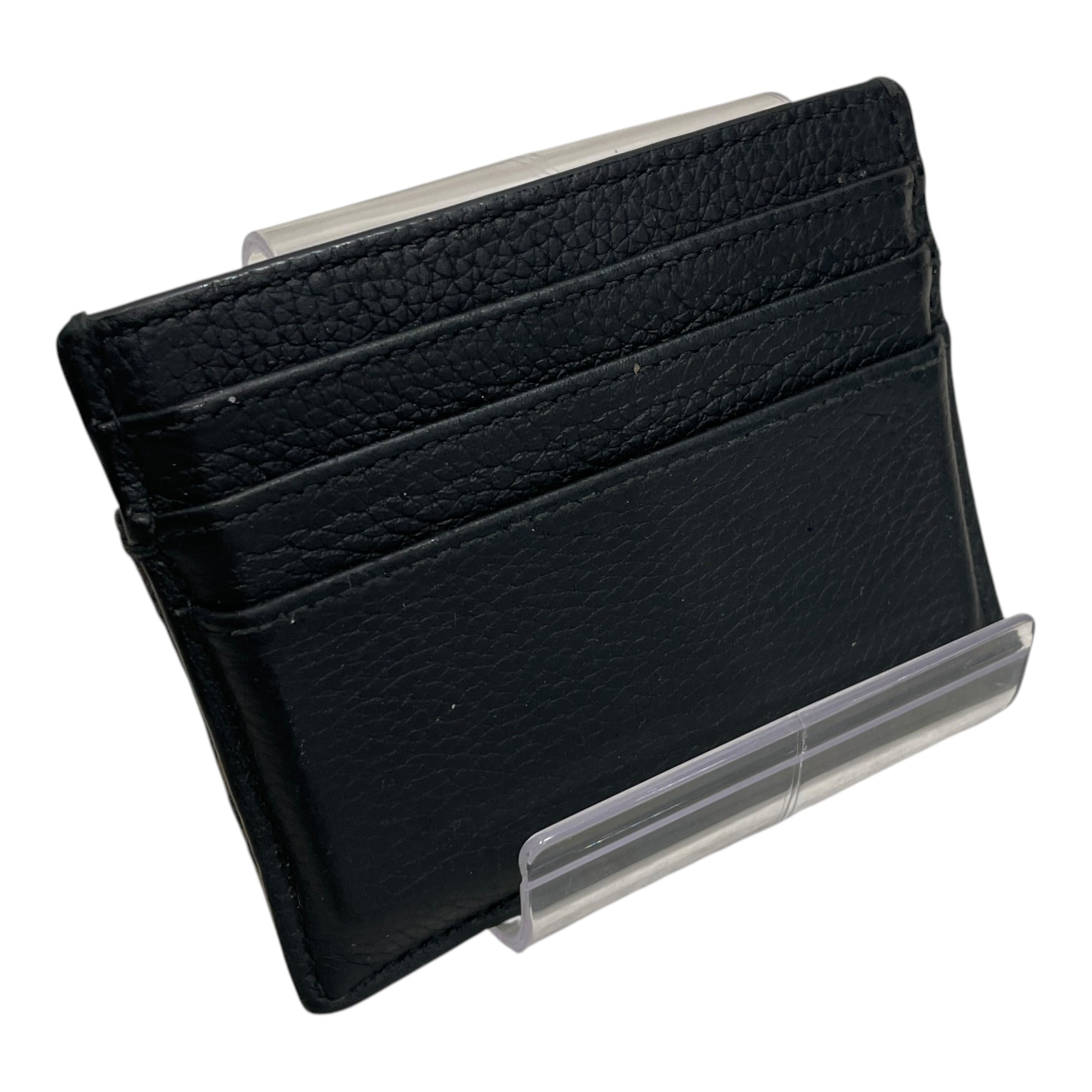 Christian Dior/Wallet/Monogram/Leather/BLK/L's/CLOTH COVERING view 3