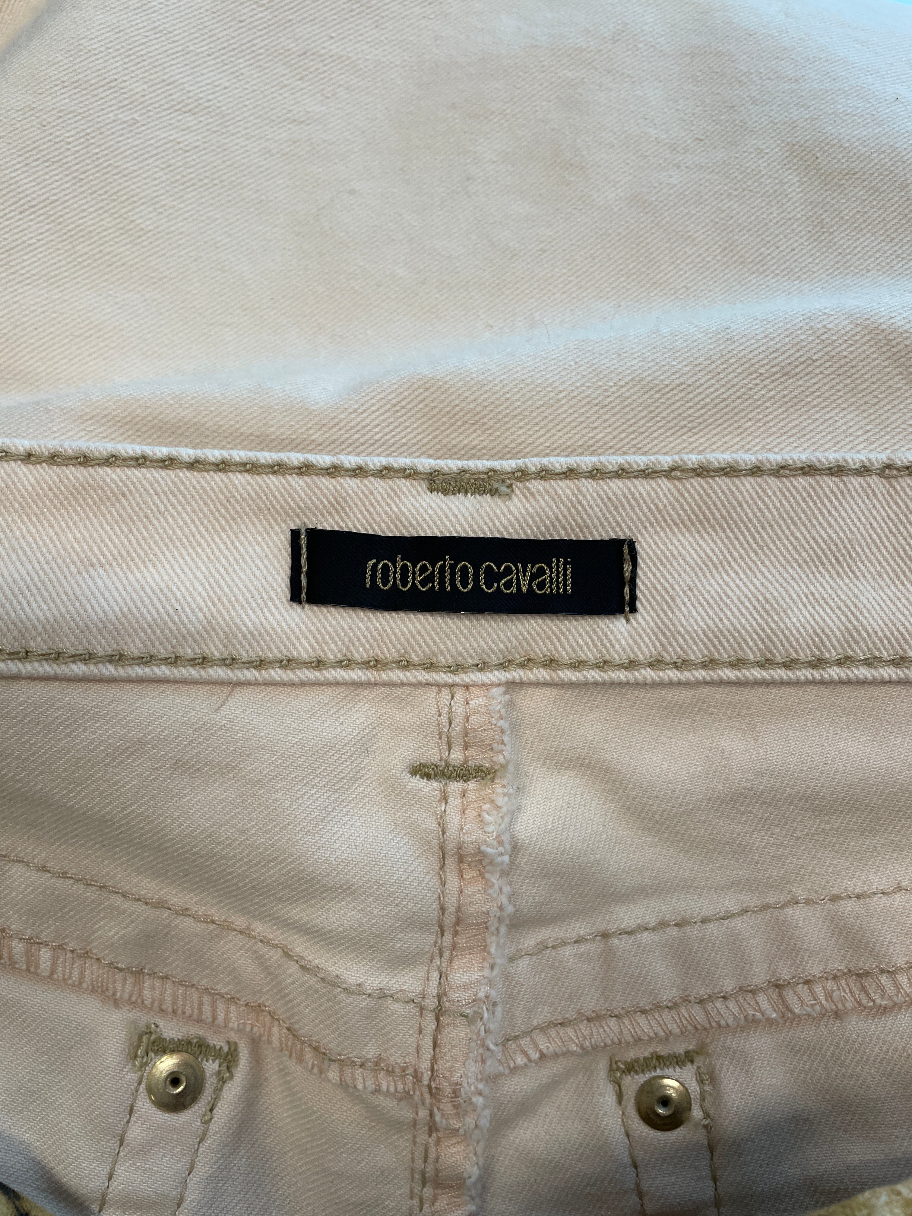 Just cavalli/Skinny Pants/M/Denim/PNK/STACKED DENIM view 4