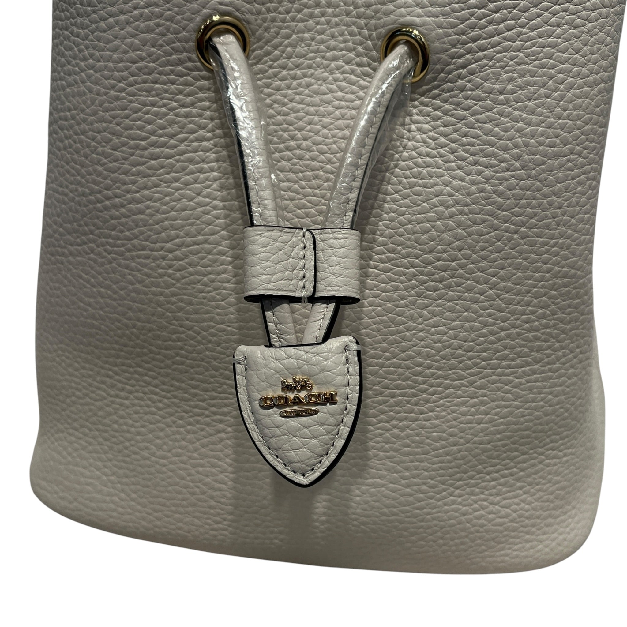 COACH/Tote Bag/Leather/CRM/rowan bucket view 4