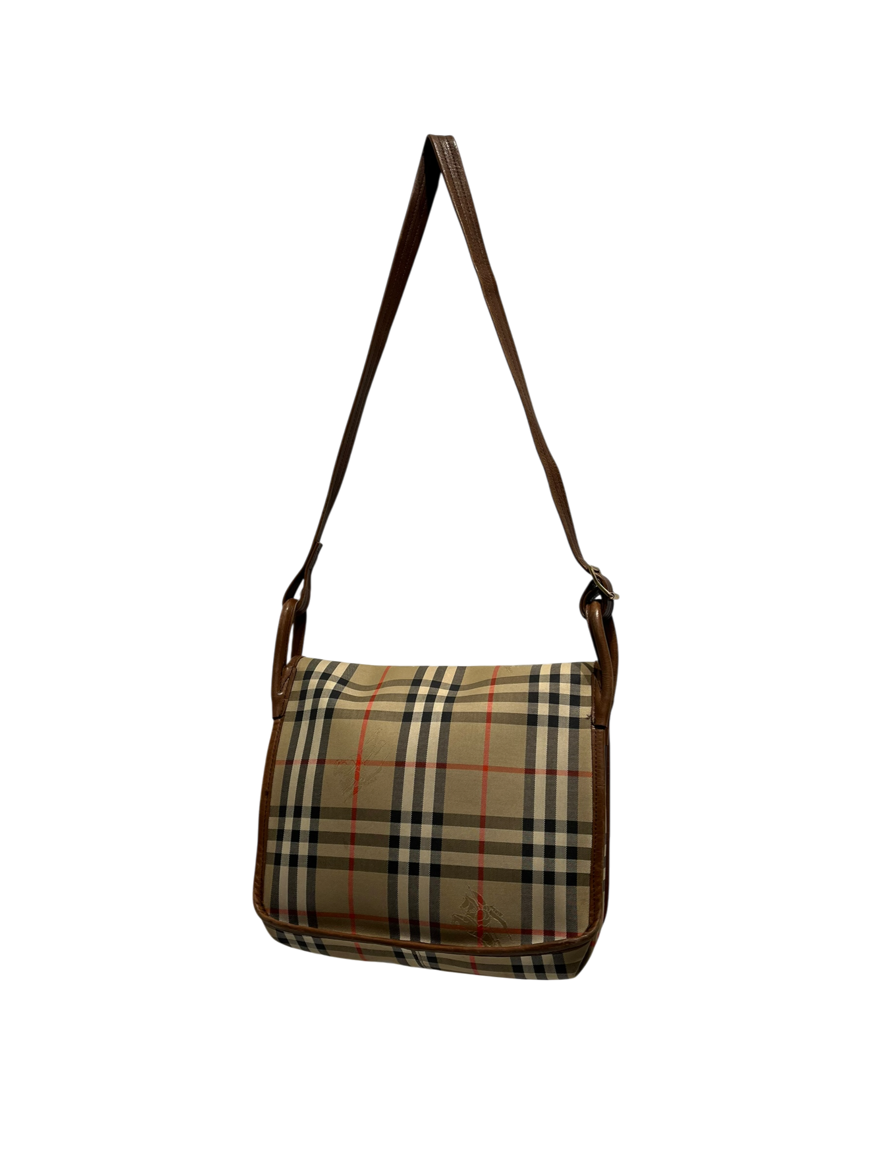 BURBERRY/Bag/Plaid/Leather/CML/ view 2
