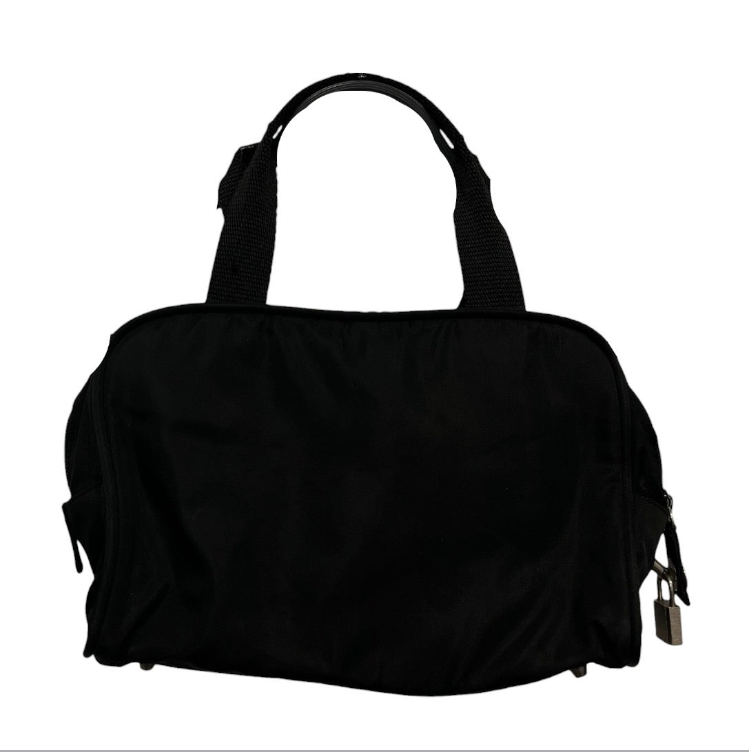 PRADA/Hand Bag/Nylon/BLK/MINI TESSUTO BAG view 2