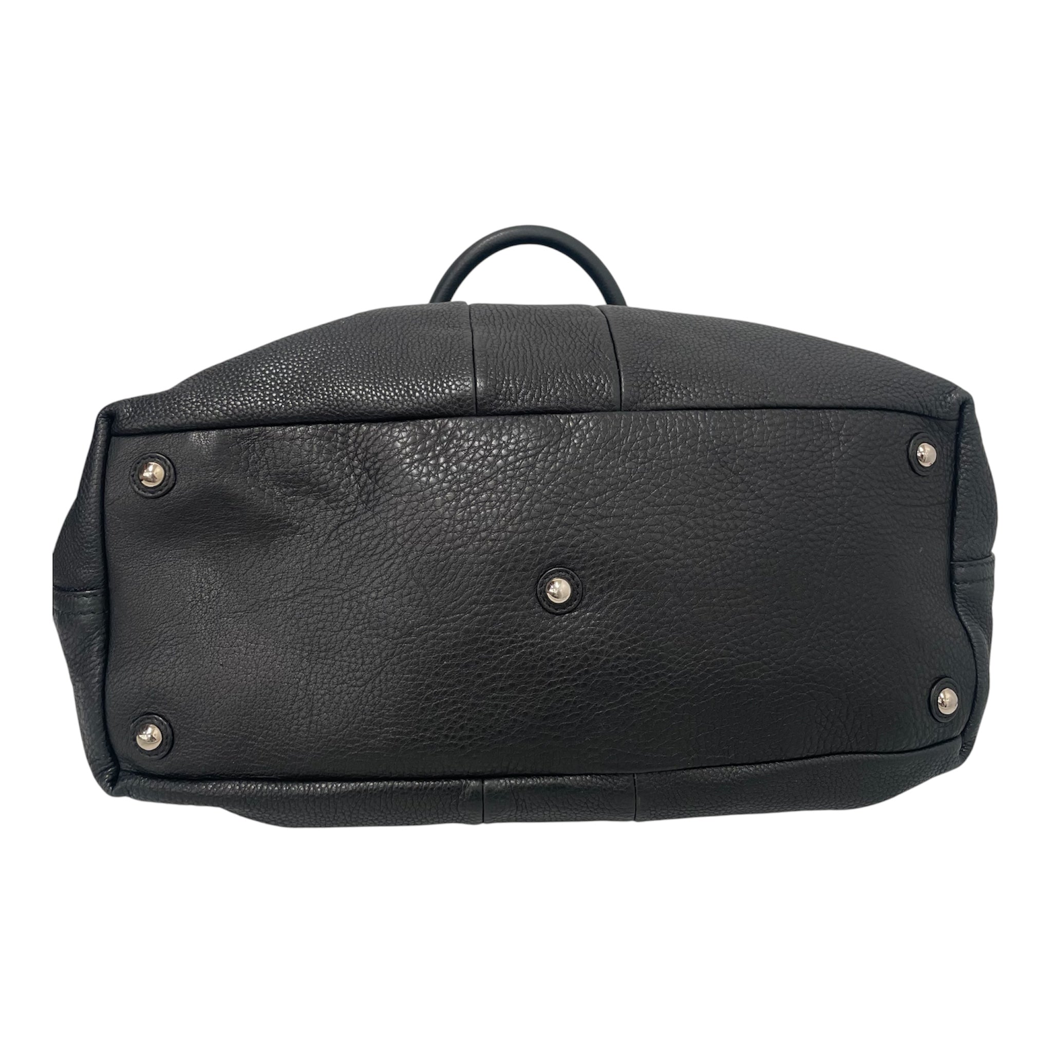 YVES SAINT LAURENT rive gauche/Hand Bag/Leather/BLK/208314-001993 view 3