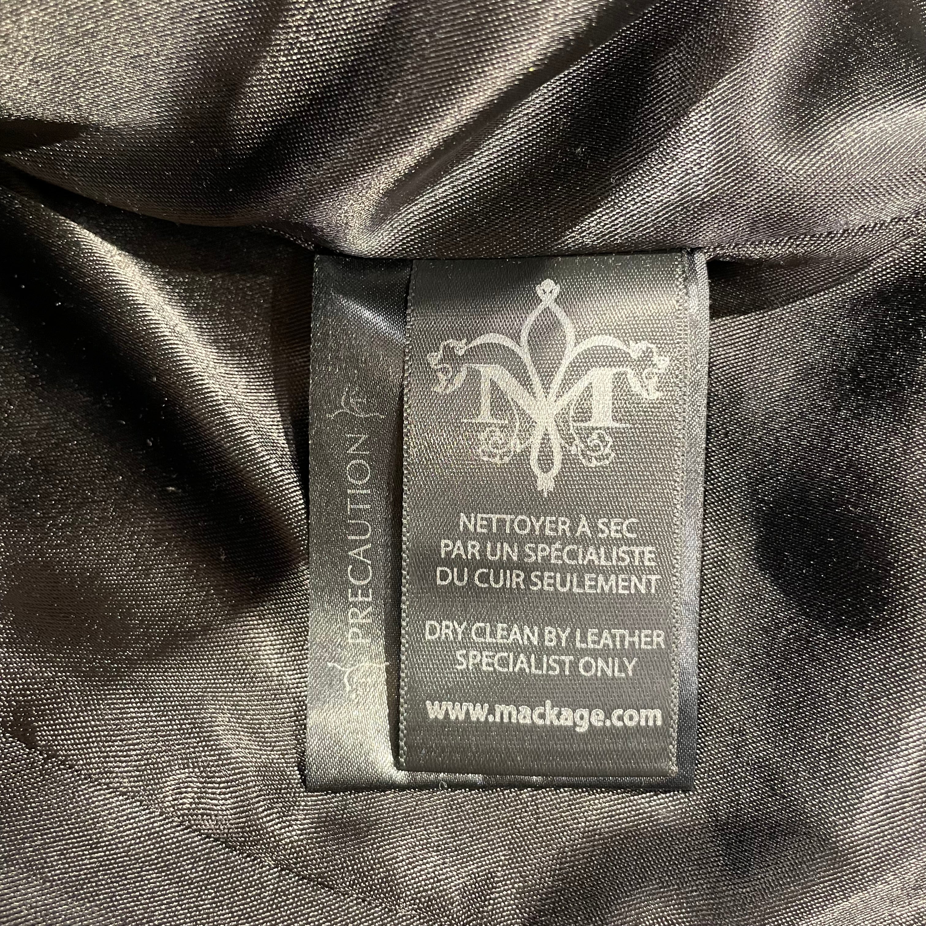 MACKAGE/Coat/XS/Wool/BLK/ZIP OFF BOTTOM view 4