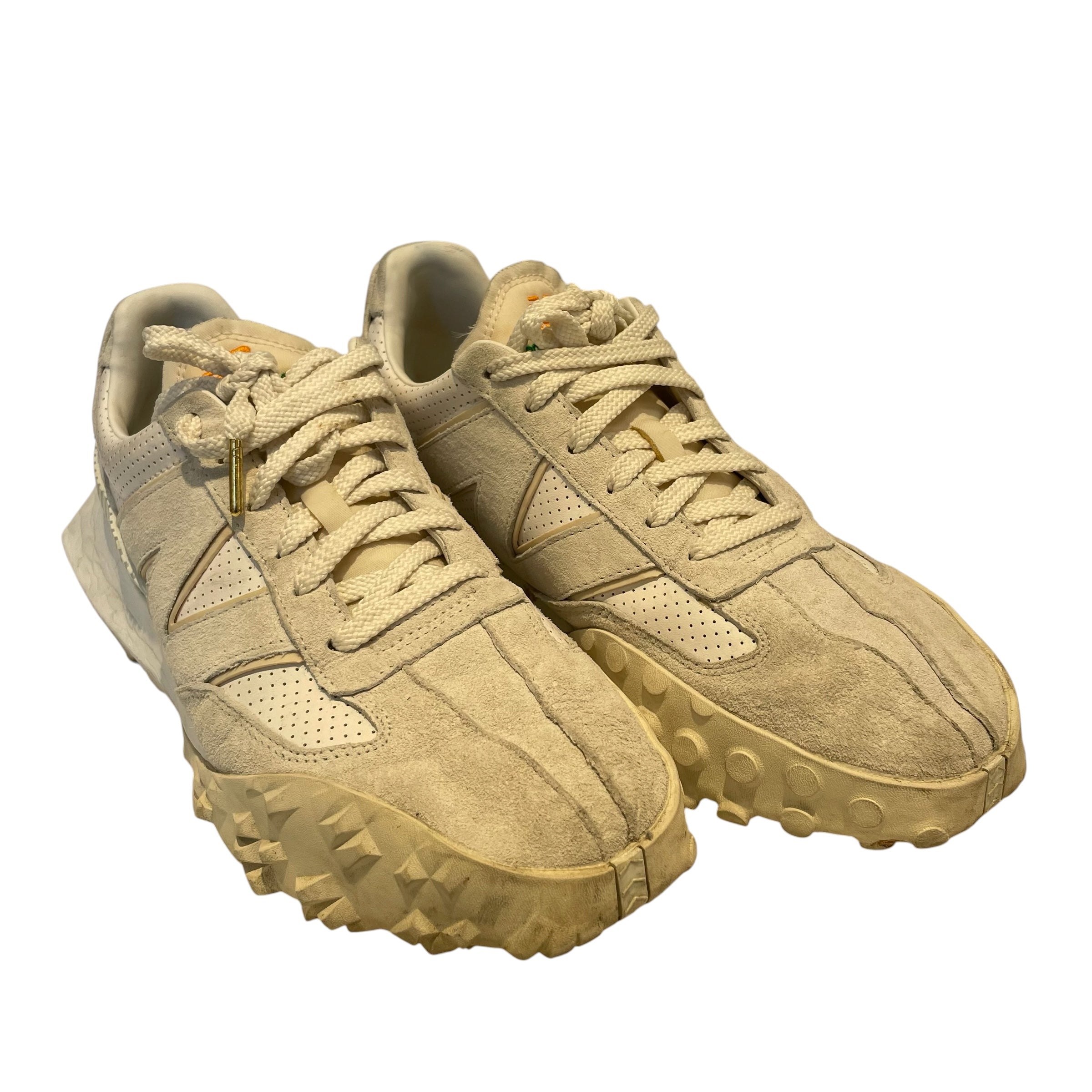 NEW BALANCE/CASABLANCA/Low-Sneakers/US 10/Suede/WHT/UXC72CBF view 1