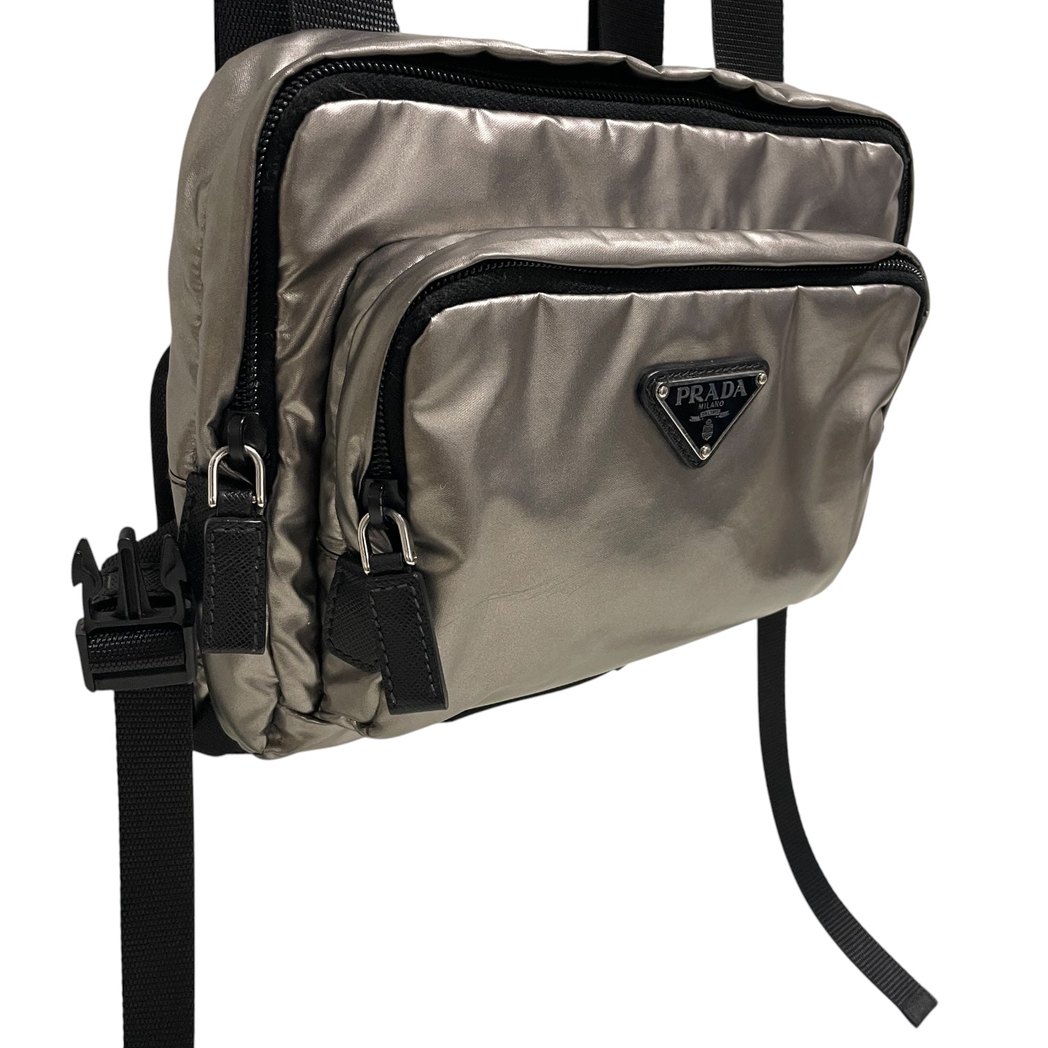 PRADA/Cross Body Bag/Nylon/SLV/7X6GGKD view 5