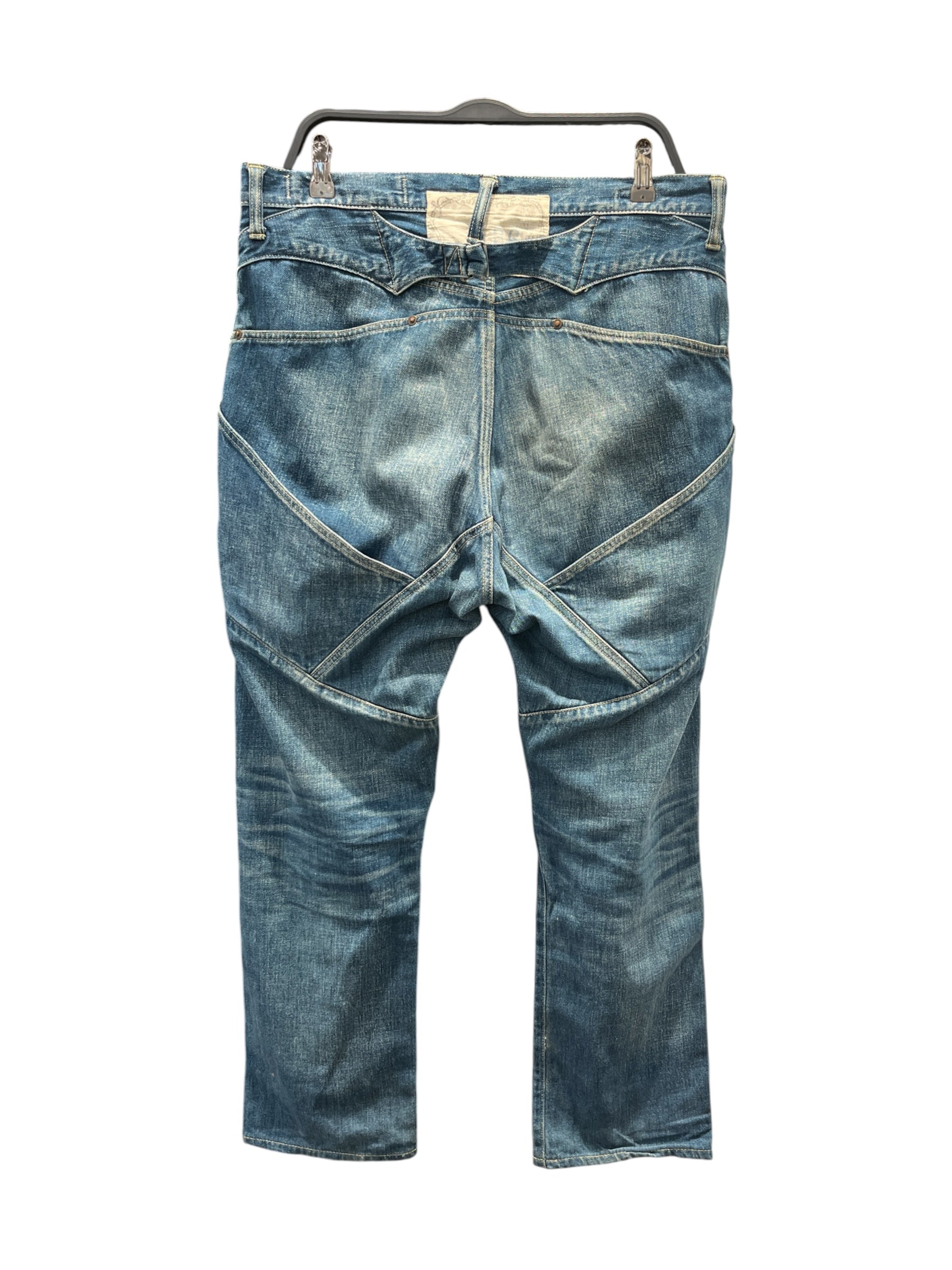 KAPITAL/Straight Pants/Denim/BLU/ view 2