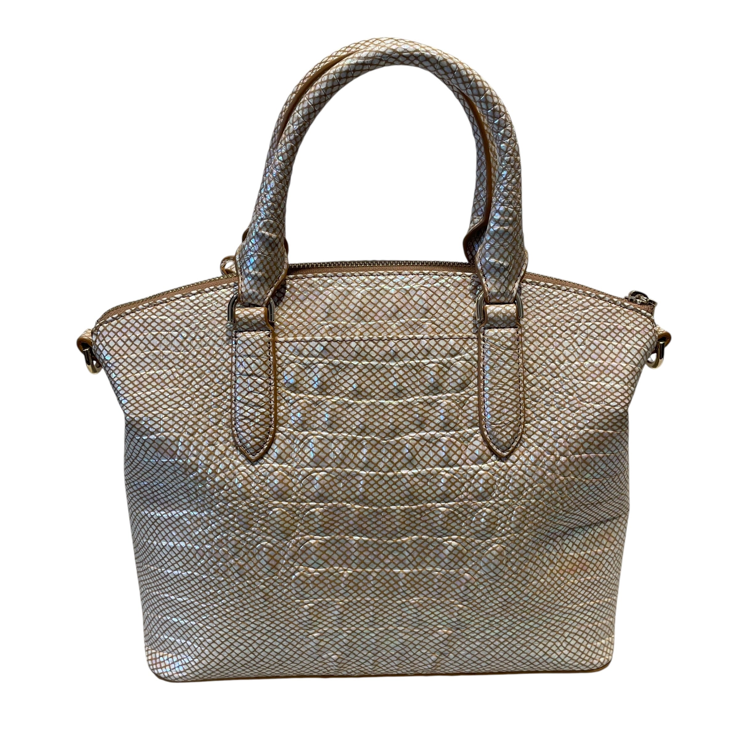 Brahmin/Tote Bag/Animal Pattern/Leather/BEG/Duxbury Python view 4