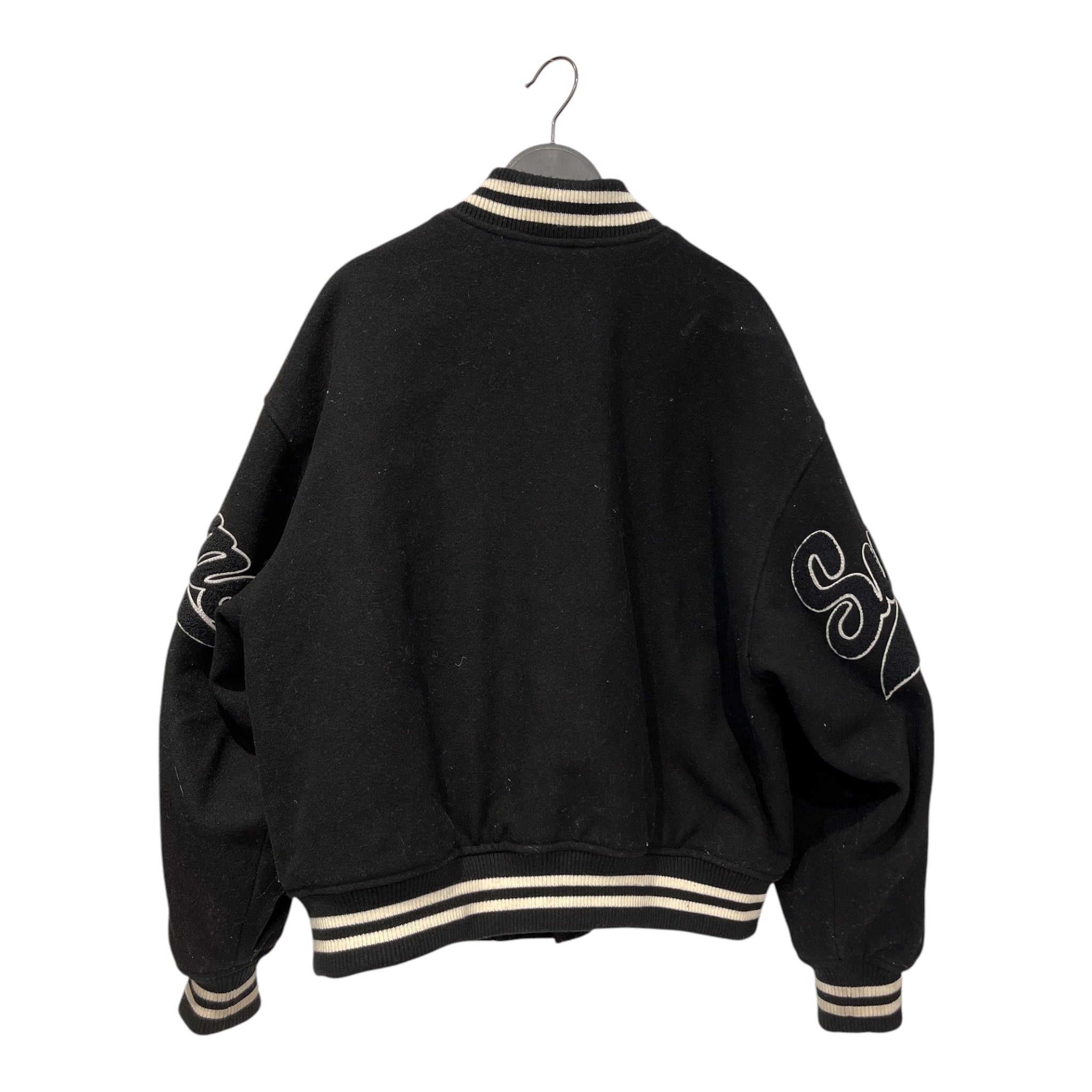 Supreme/Jacket/M/Polyester/BLK/Graphic/RN101837 veritas varsity jkt view 2