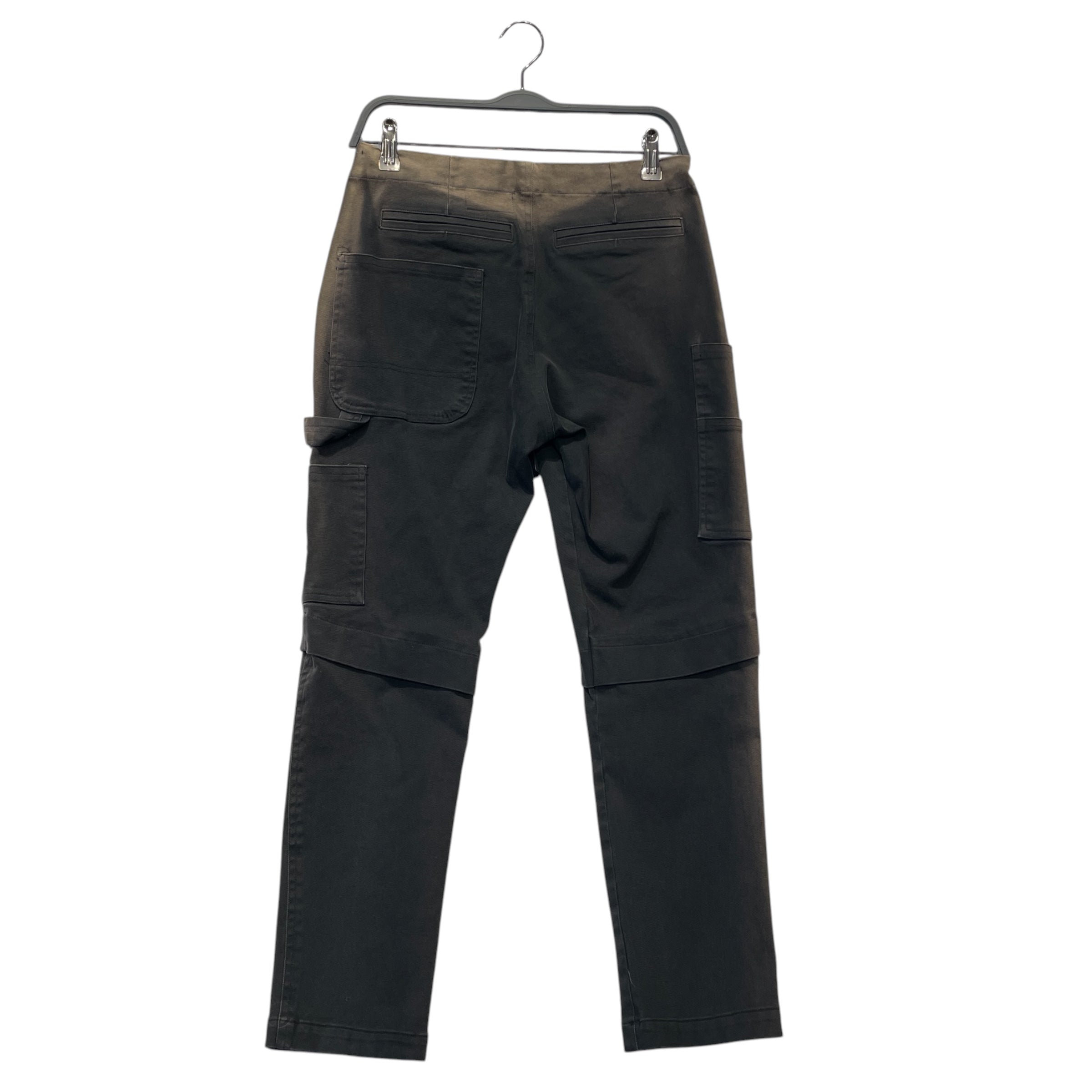 GREG LAUREN/Straight Pants/1/Cotton/BLK/DRAWSTRING PANT view 1