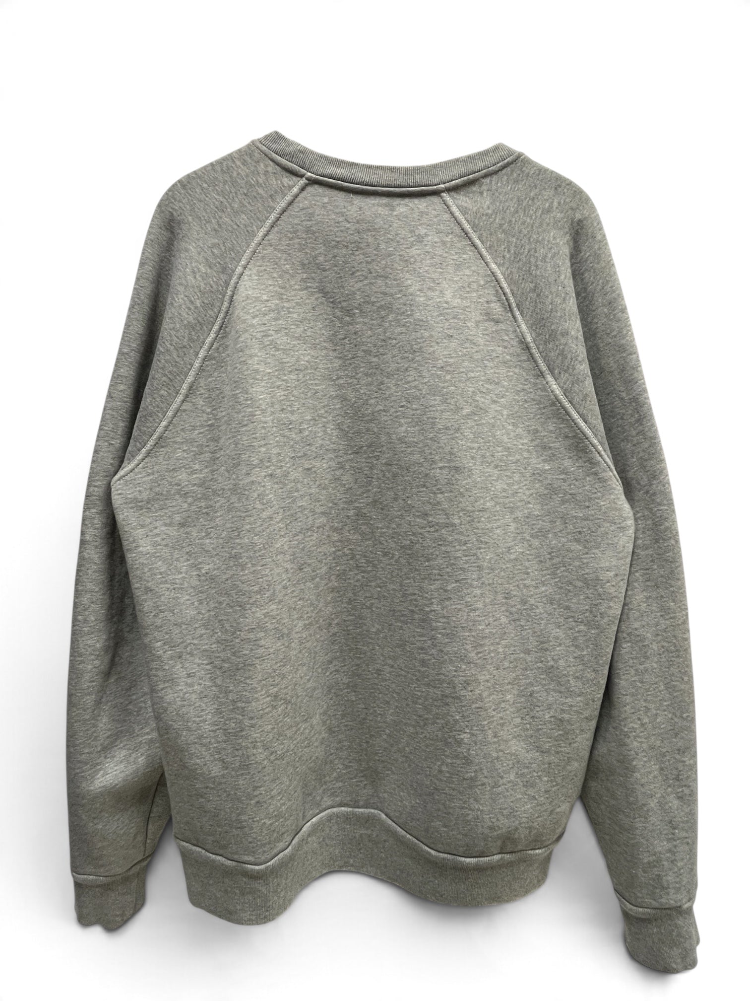 BURBERRY/Sweatshirt/XL/Cotton/GRY/WHITE LOGO EMBROIDERY view 2