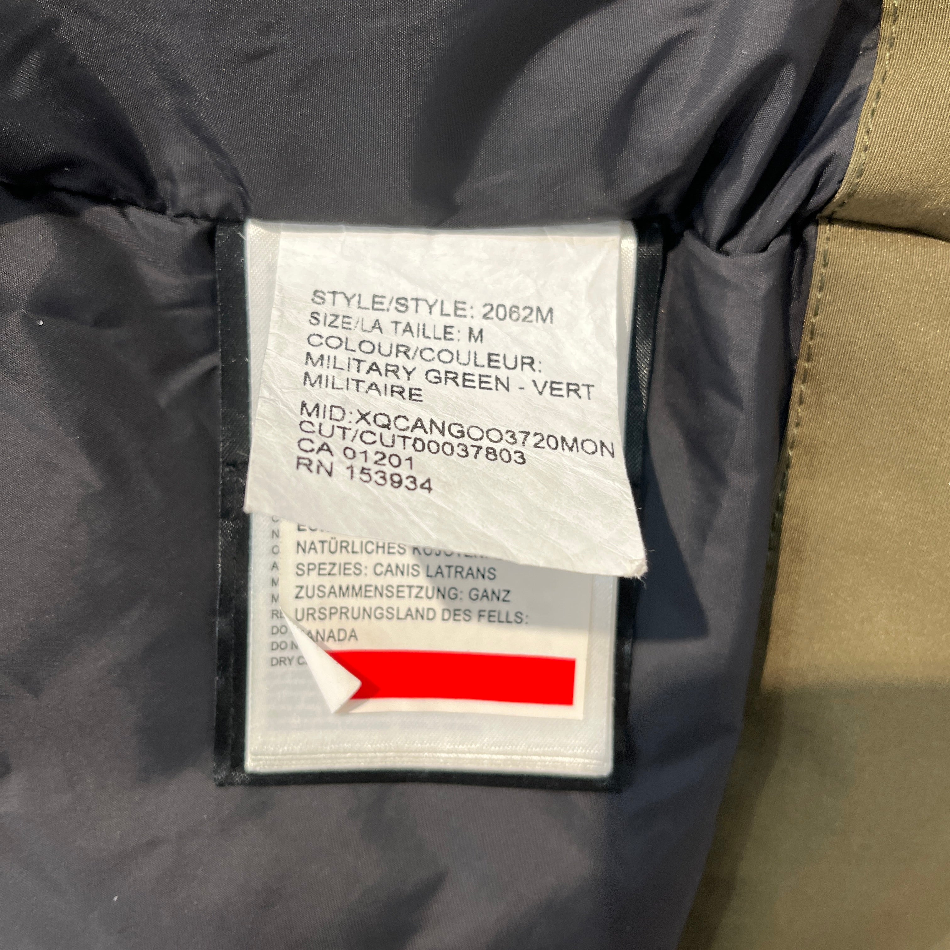 CANADA GOOSE/Jacket/M/Polyester/GRN/Heritage Langford Parka view 4