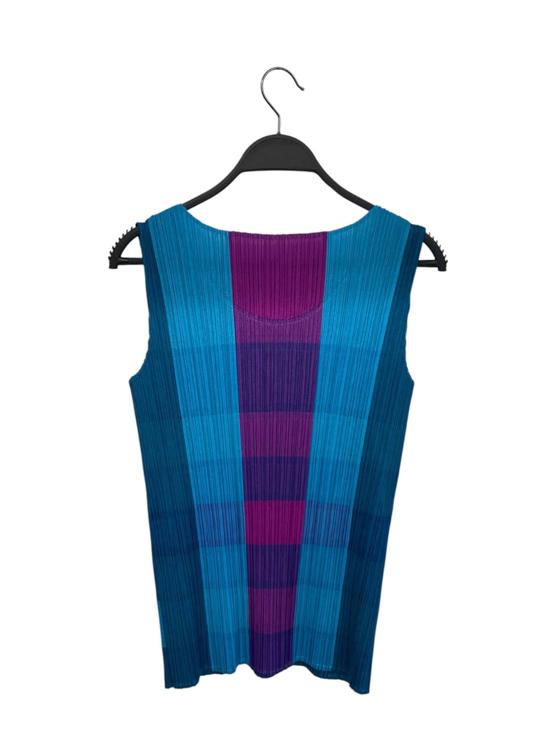 PLEATS PLEASE ISSEY MIYAKE/SL Cut & Sew/Stripe/Cotton/MLT/PLEATS PLEASE SL SHIRT view 2