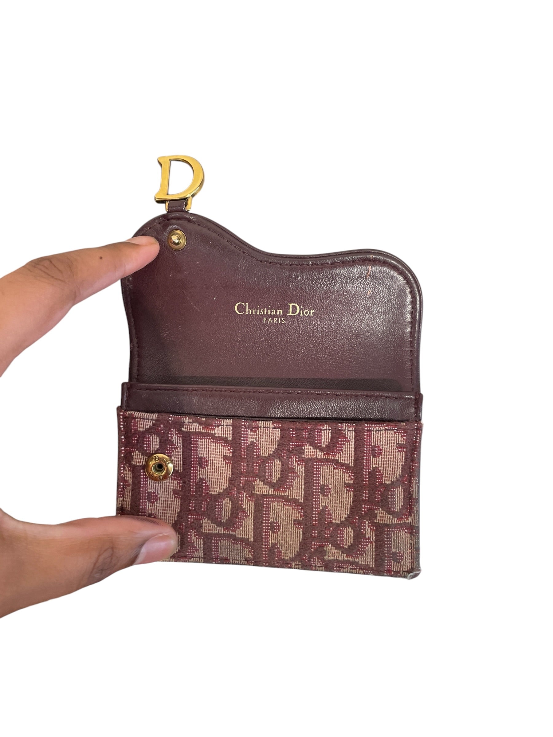 Christian Dior/Wallet/Monogram/Leather/BRD/L's/CHRISTIAN DIOR CANVAS MONO view 5