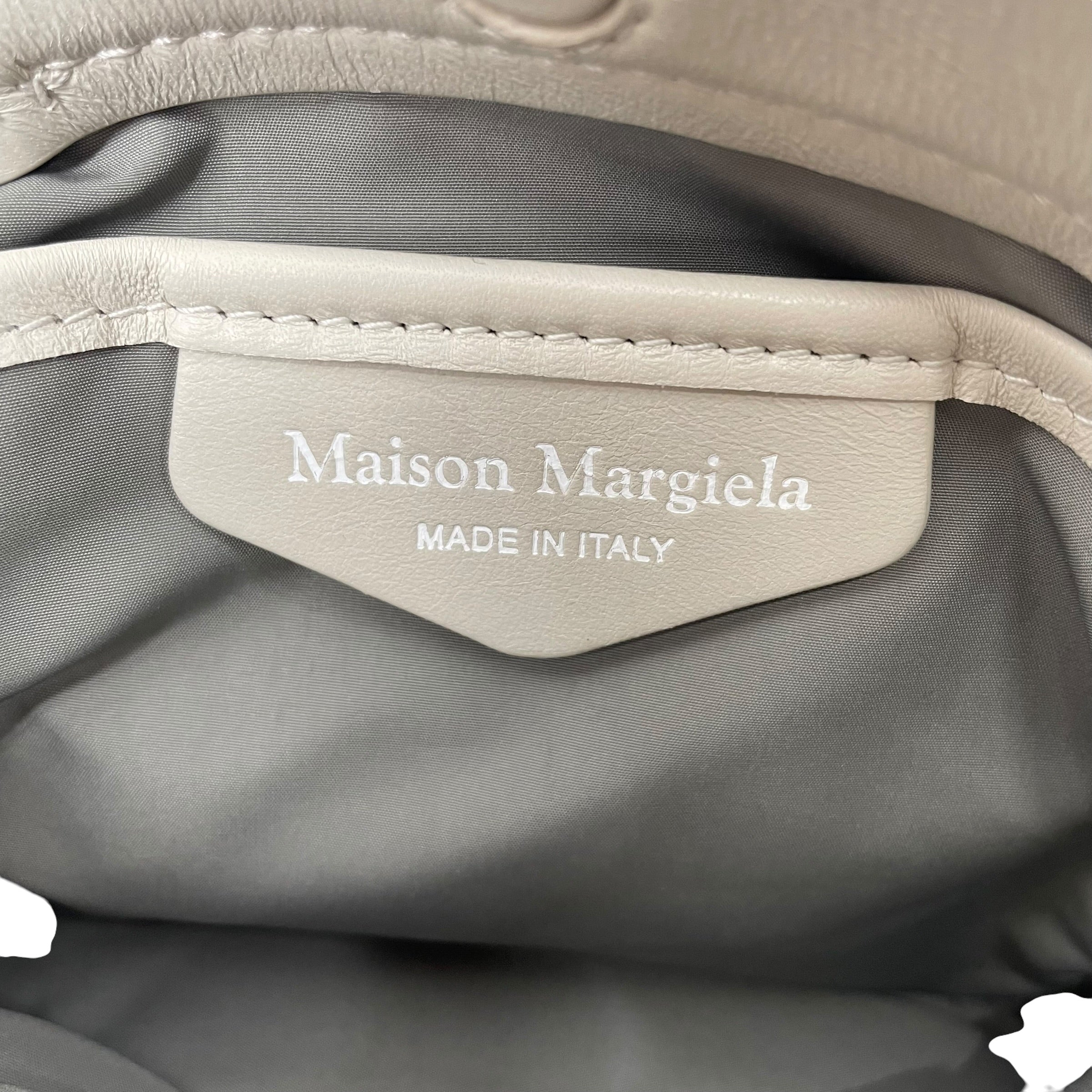 Maison Margiela/Pouch/Leather/GRY/GLAM SLAM HAND BAG view 6
