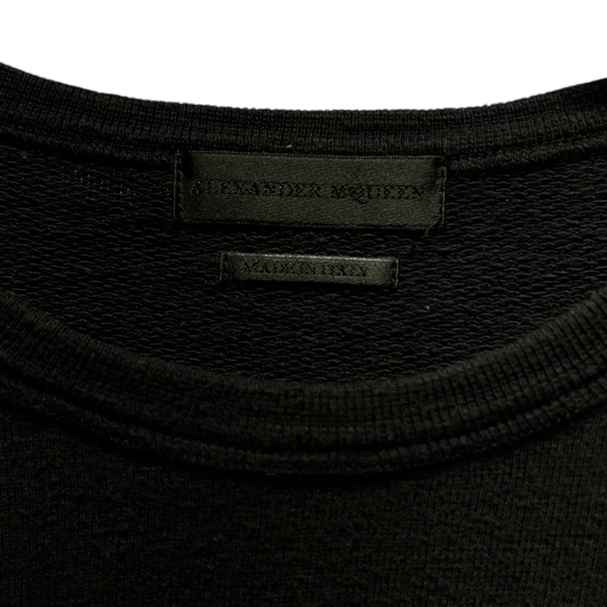 Alexander McQueen/Sweater/M/Cotton/BLK/ view 5