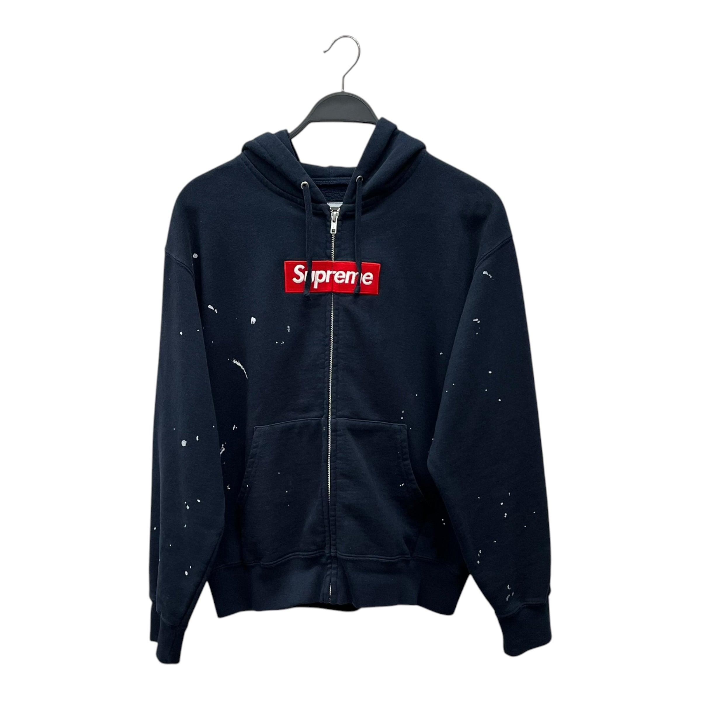 Supreme/MM6/Zip Up Hoodie/S/Cotton/NVY/BOGO view 1