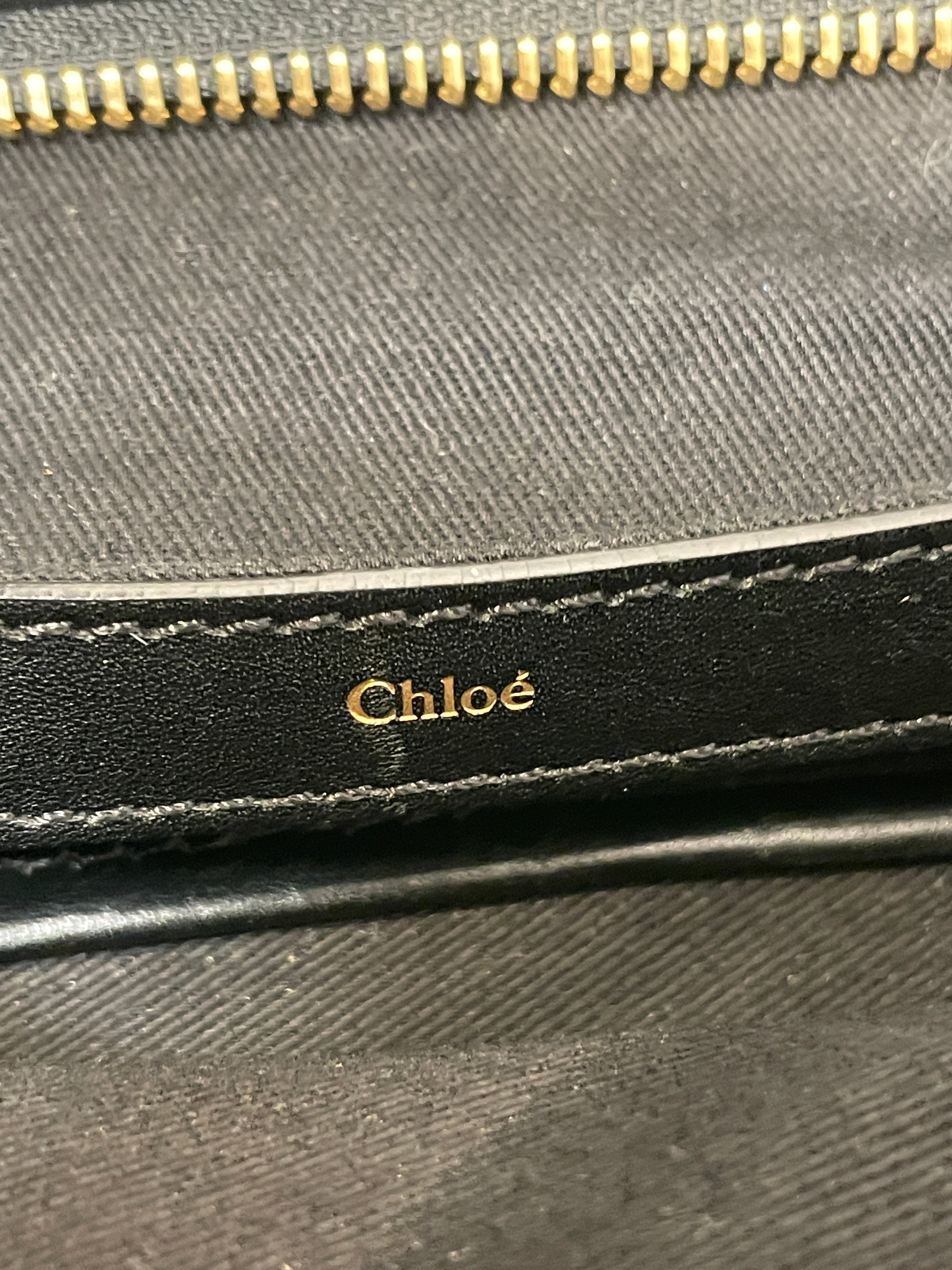 Chloe/Hand Bag/Border/Leather/BRW/Alice leather handle bag view 5