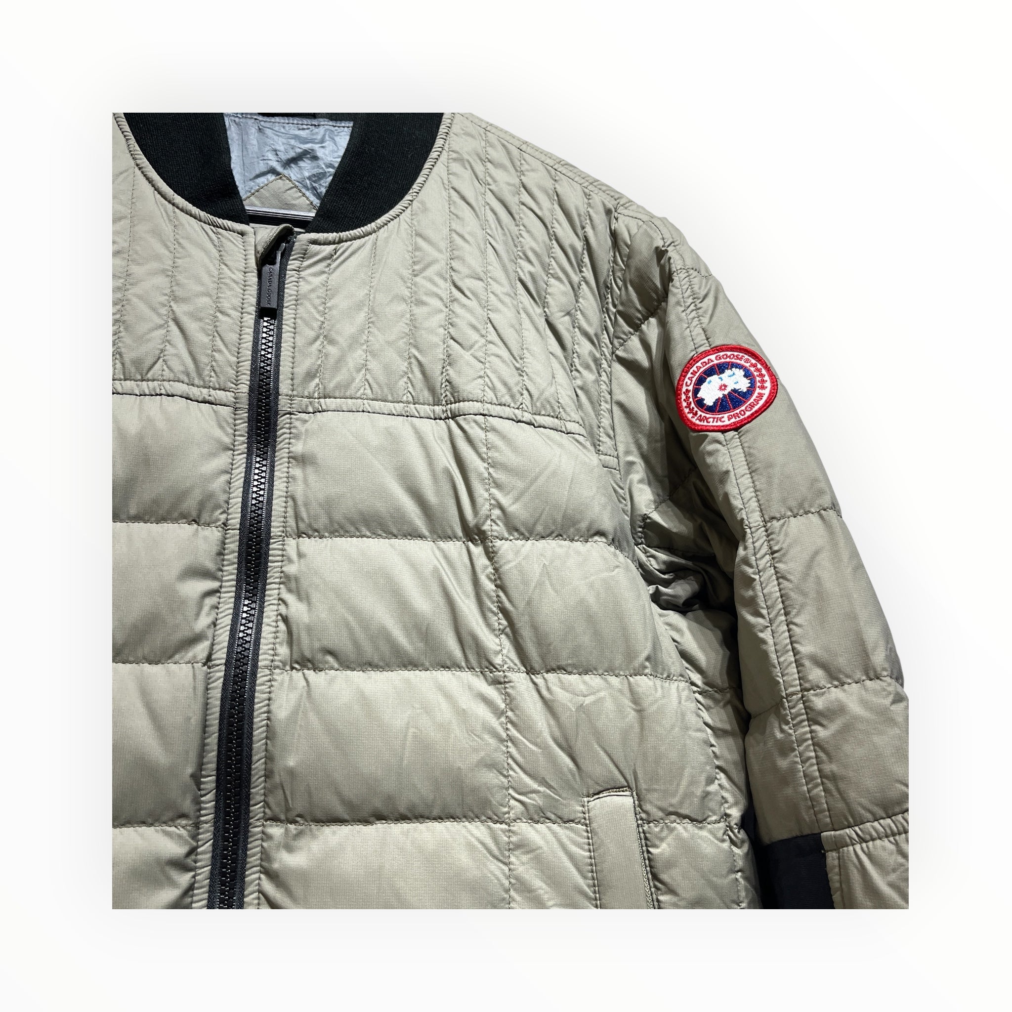 CANADA GOOSE/Puffer Jkt/L/Nylon/GRN/DUNHAM DOWN JACKET view 3
