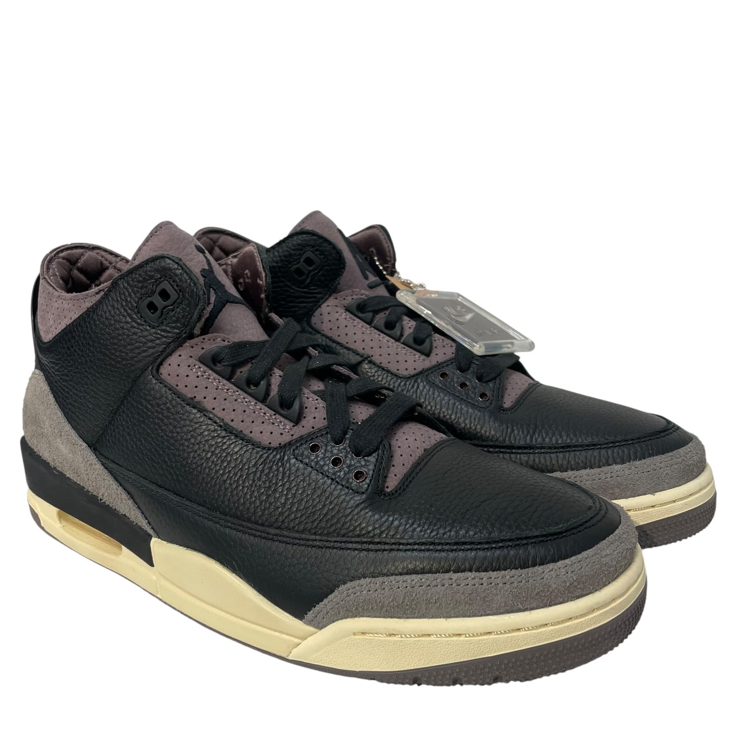 NIKE/X A MA MANIERE AIR JORDAN 3/Hi-Sneakers/US 14/Border/Leather/BLK/FZ4811-001 view 1