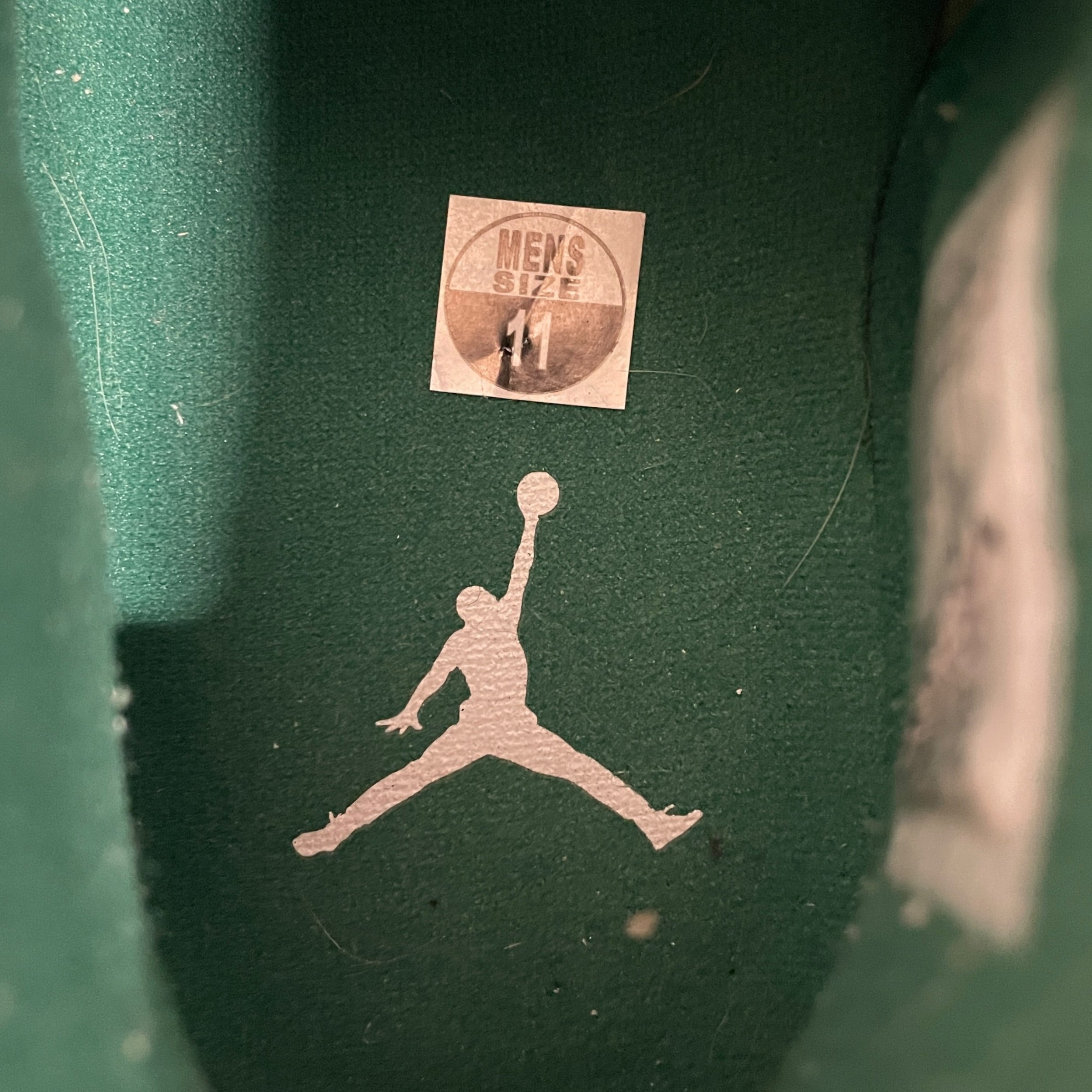 JORDAN BRAND/Hi-Sneakers/US 11/Leather/WHT/10 Retro Wings view 3