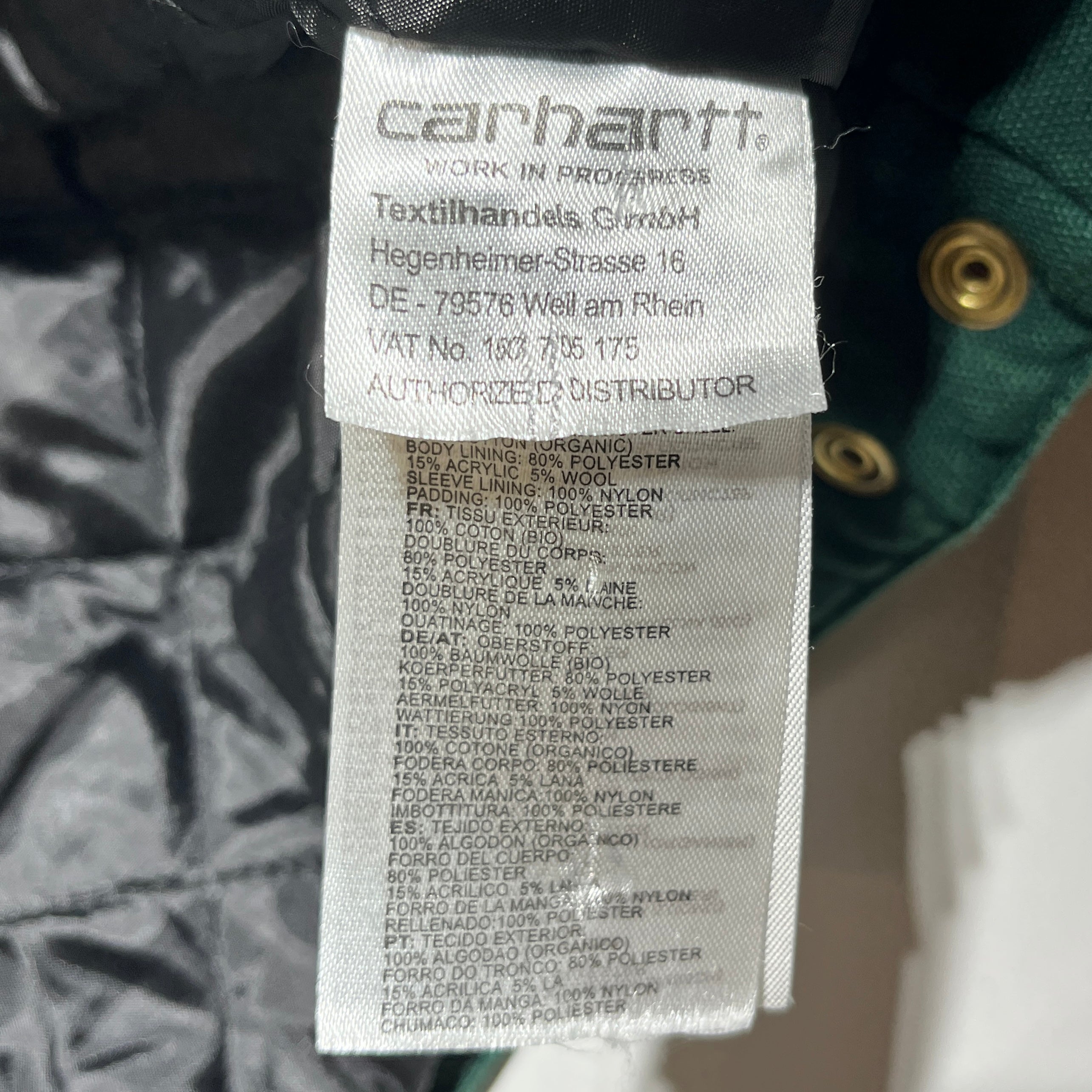 CARHARTT WIP(WORK IN PROGRESS)/Jacket/M/GRN/DETROIT view 5