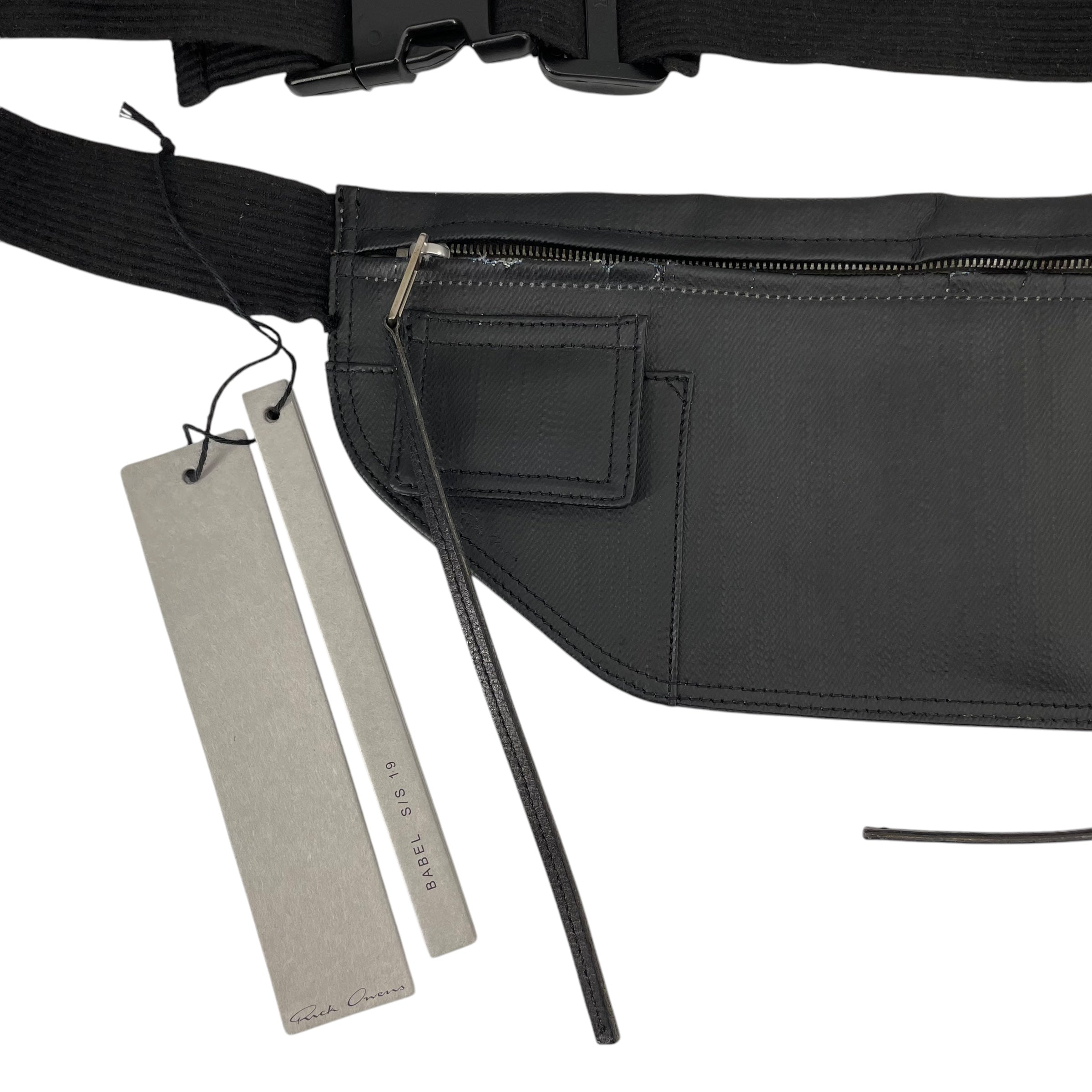 Rick Owens/Fanny Pack/Nylon/BLK/CARGO FANNY view 4