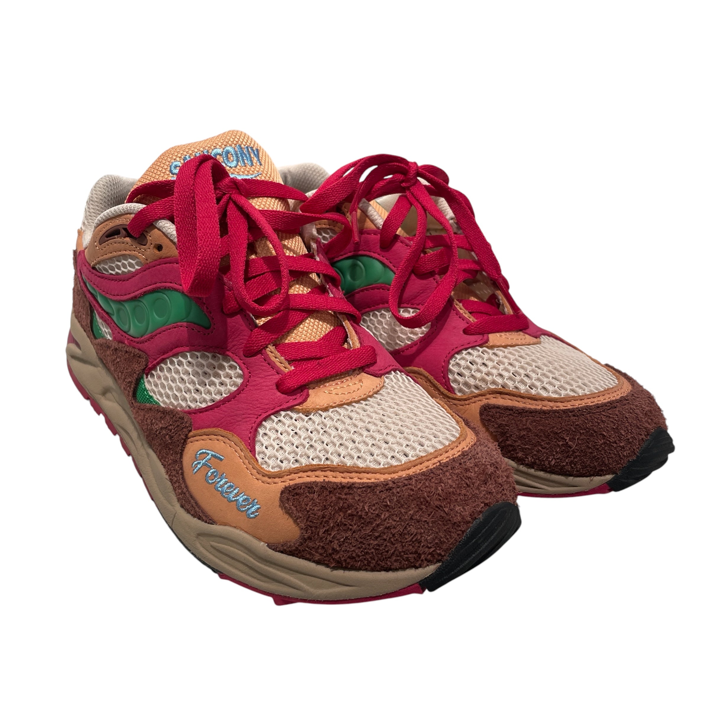 SAUCONY/Low-Sneakers/US 12/Cotton/BRW/GRID SHADOW 2 view 1